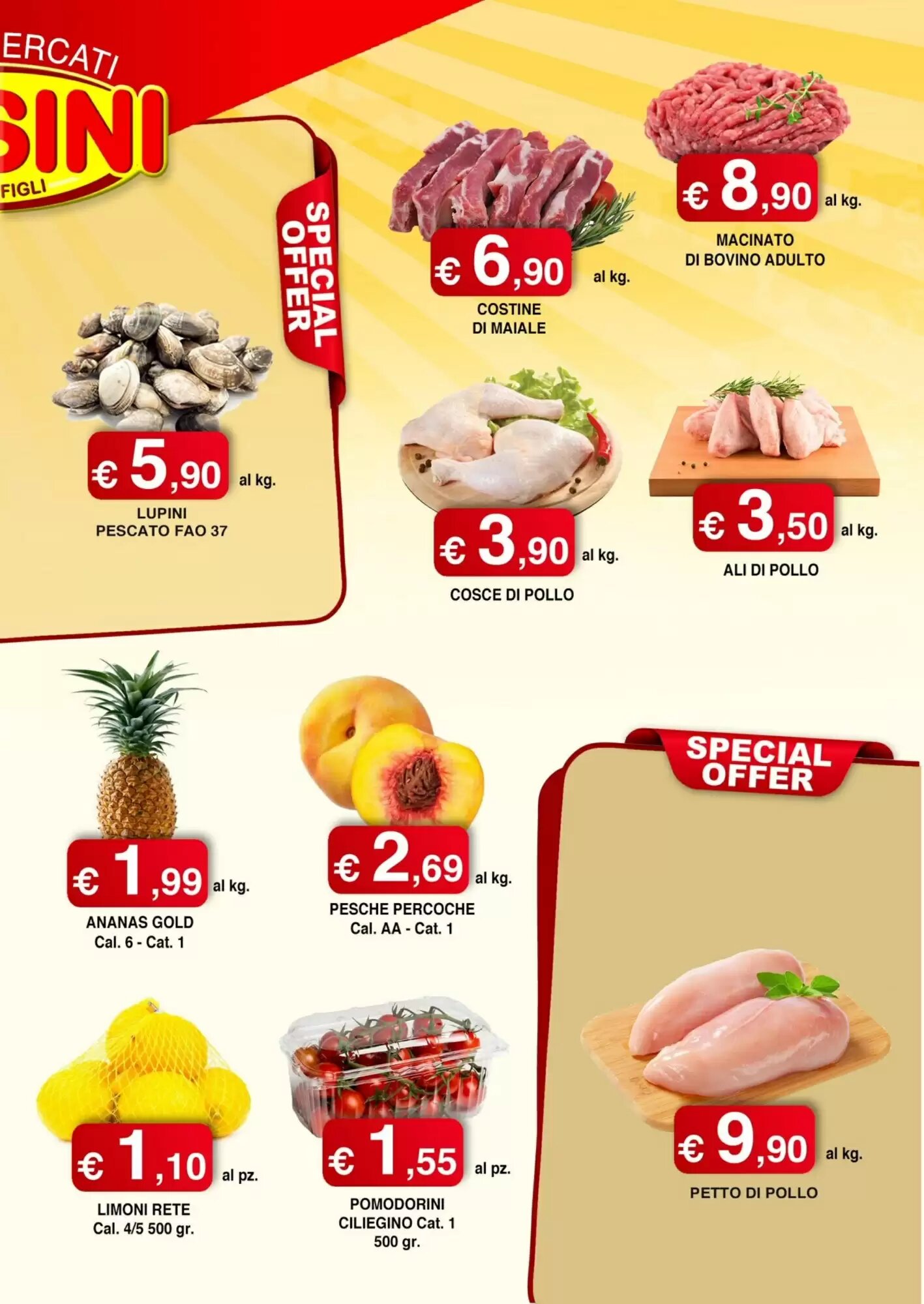 Volantino promozionale Orsini Market  valide dal 12/08/2026 - Pagina 7.