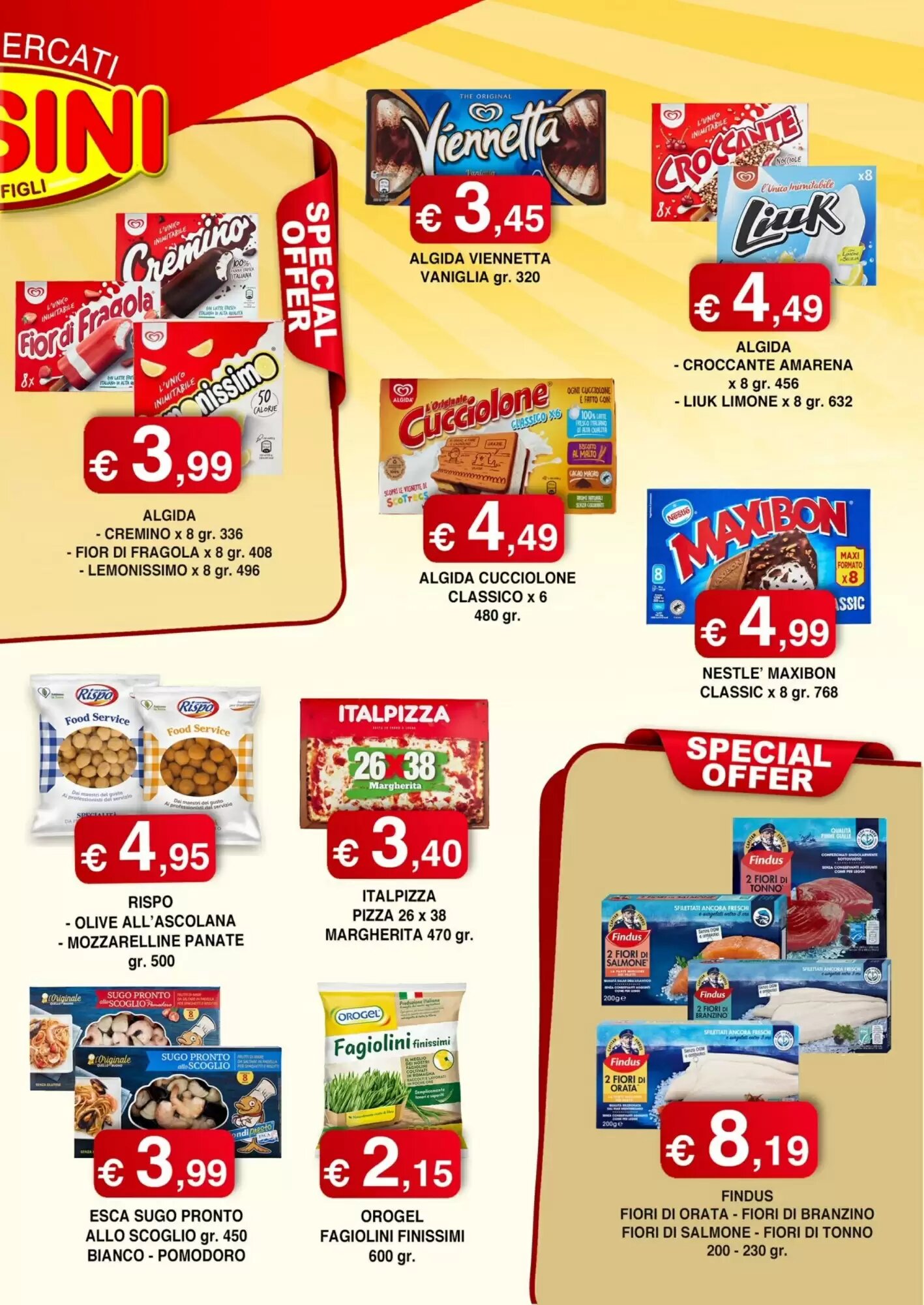 Volantino promozionale Orsini Market  valide dal 12/08/2026 - Pagina 9.