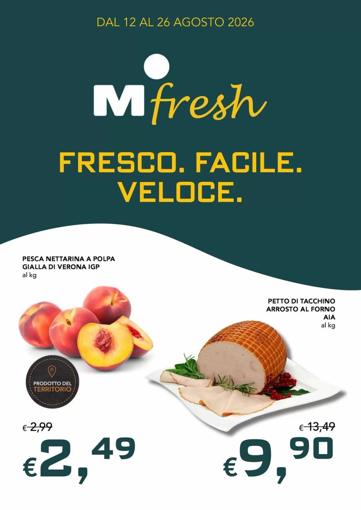 Volantino promozionale Migross Supermercati e Market valide dal 12/08/2026 - Pagina 1.