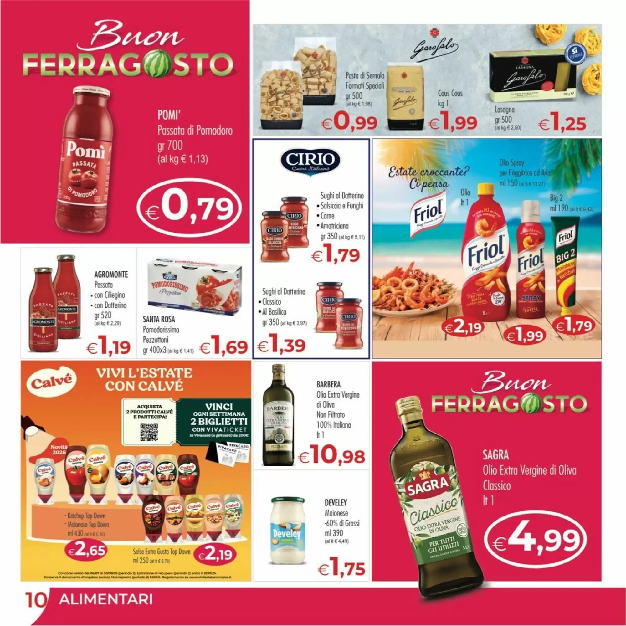 Volantino promozionale MerSi Supermercati  valide dal 12/08/2026 - Pagina 10.