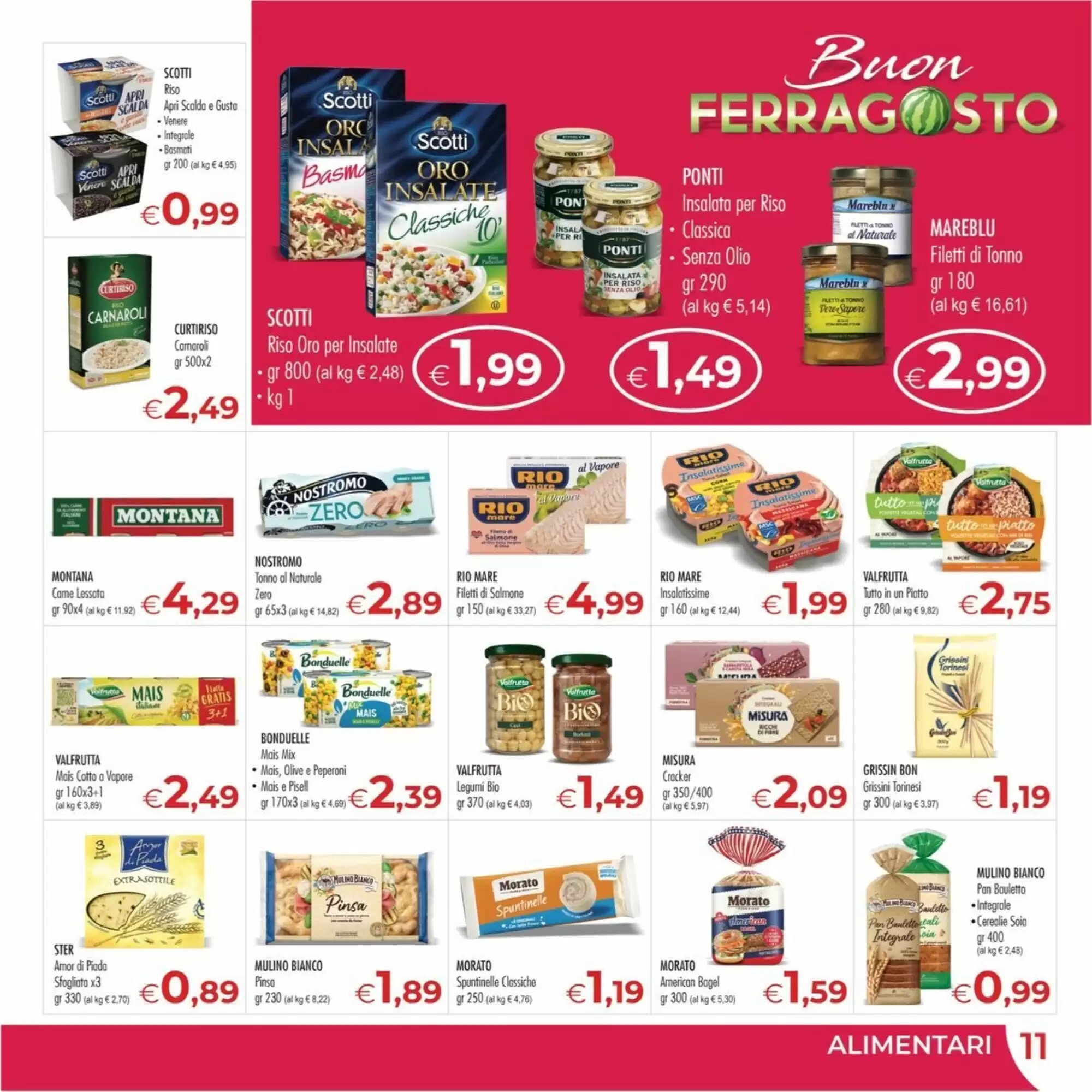Volantino promozionale MerSi Supermercati  valide dal 12/08/2026 - Pagina 11.