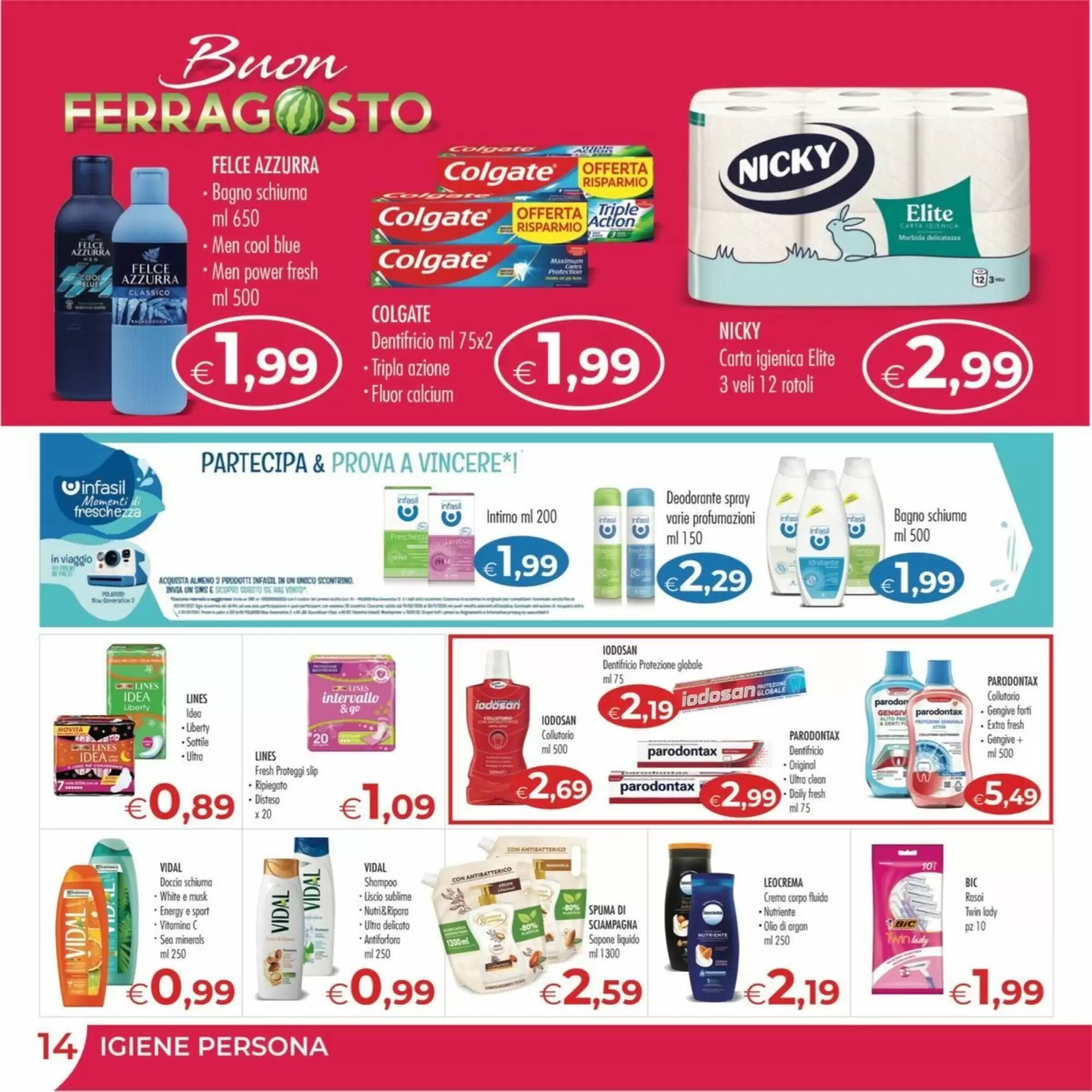 Volantino promozionale MerSi Supermercati  valide dal 12/08/2026 - Pagina 14.
