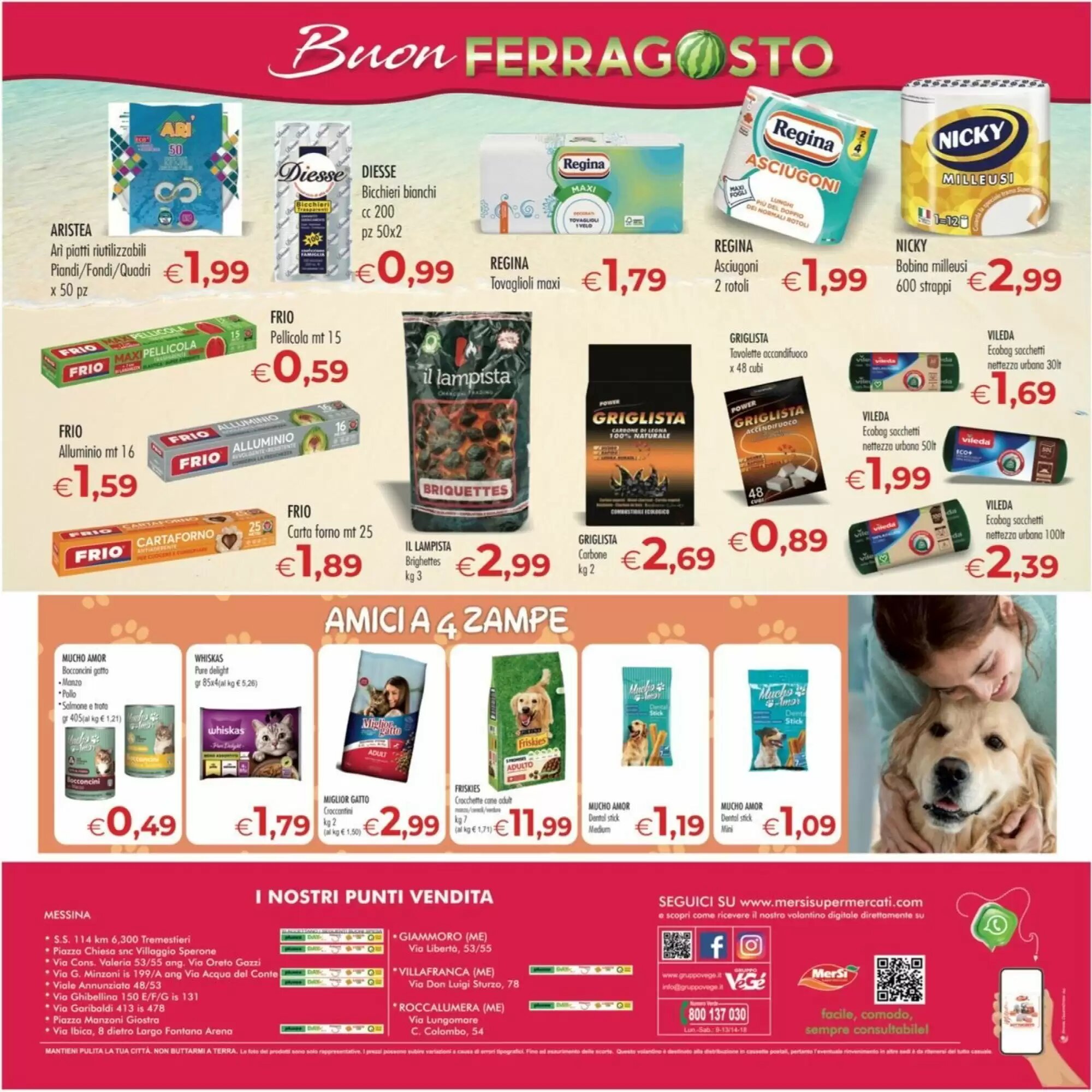 Volantino promozionale MerSi Supermercati  valide dal 12/08/2026 - Pagina 16.