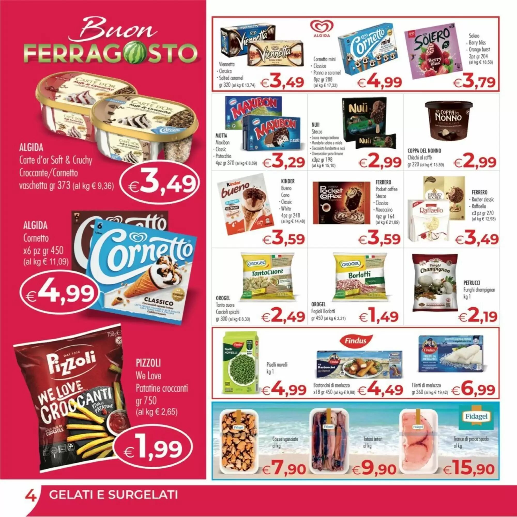 Volantino promozionale MerSi Supermercati  valide dal 12/08/2026 - Pagina 4.