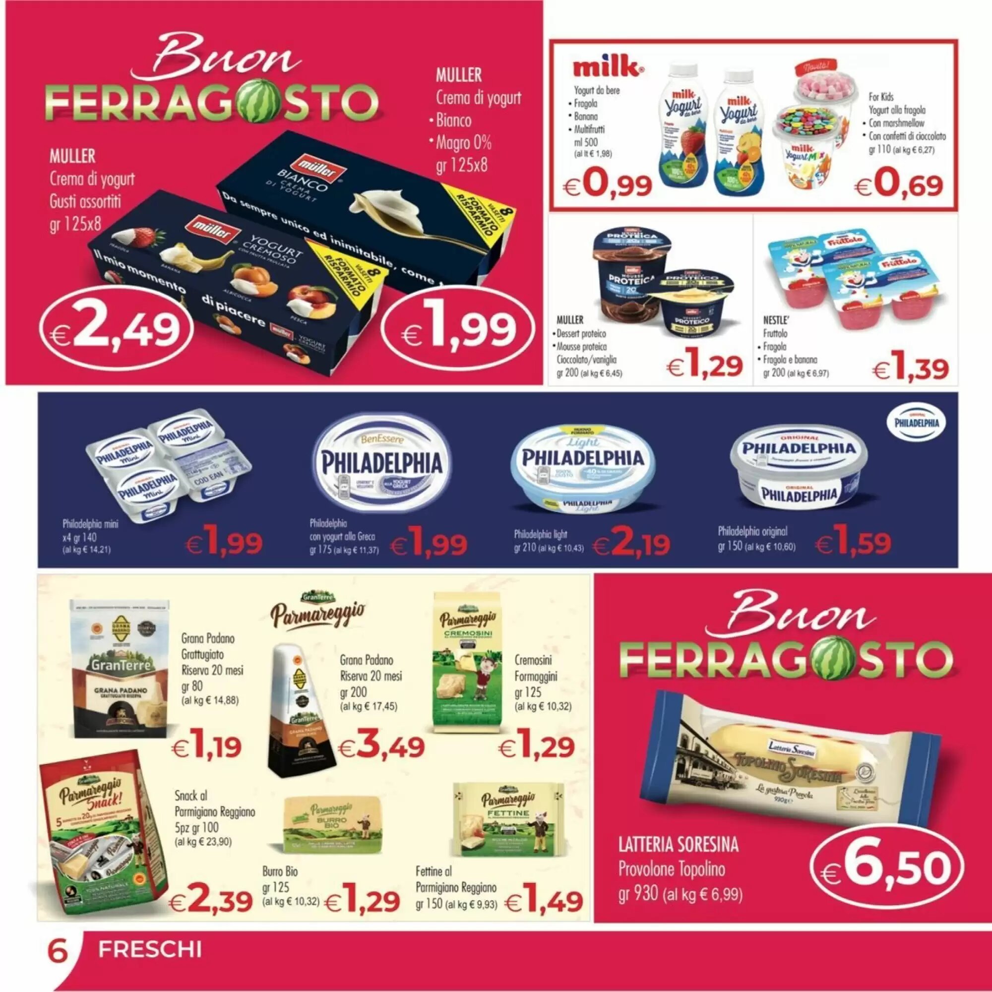 Volantino promozionale MerSi Supermercati  valide dal 12/08/2026 - Pagina 6.