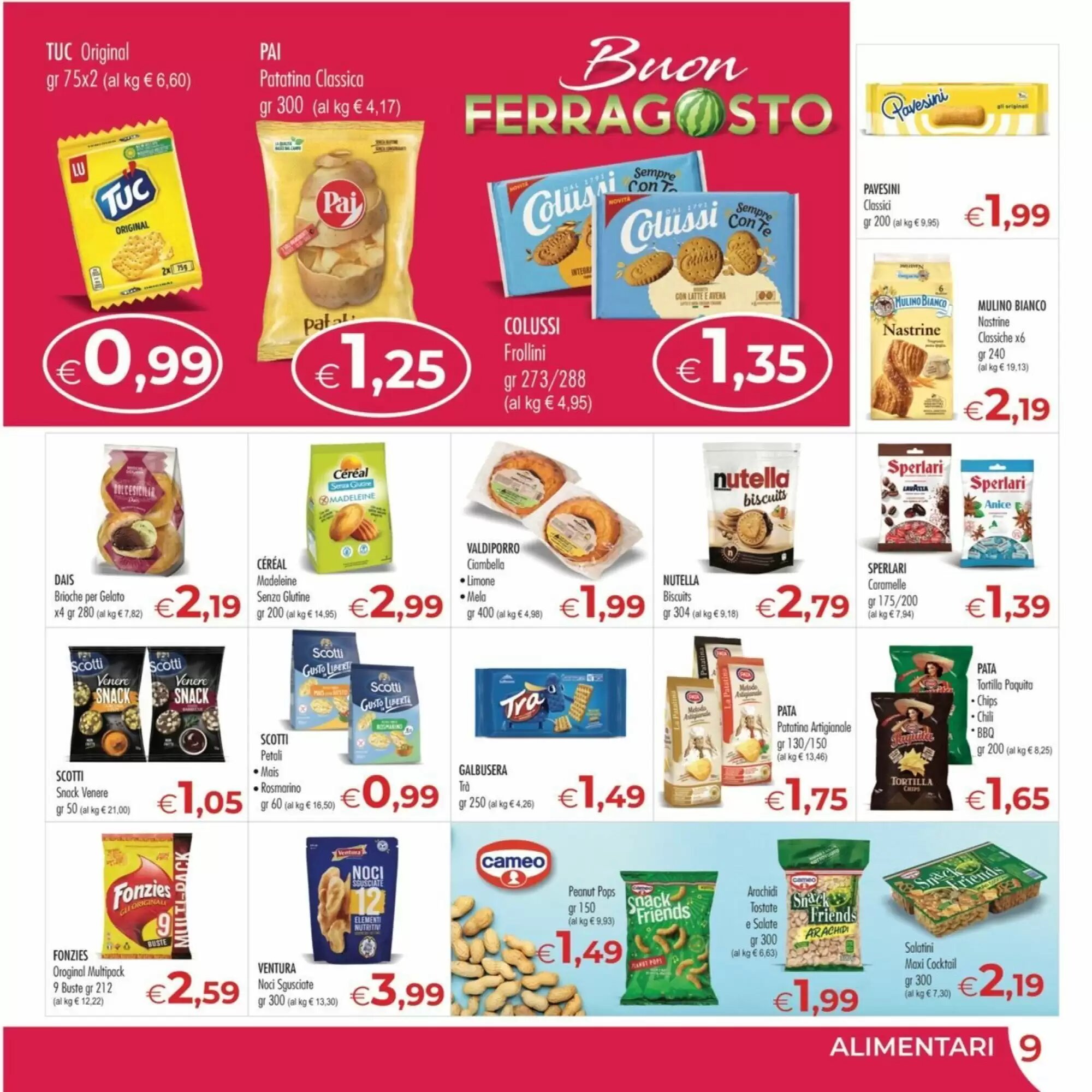 Volantino promozionale MerSi Supermercati  valide dal 12/08/2026 - Pagina 9.