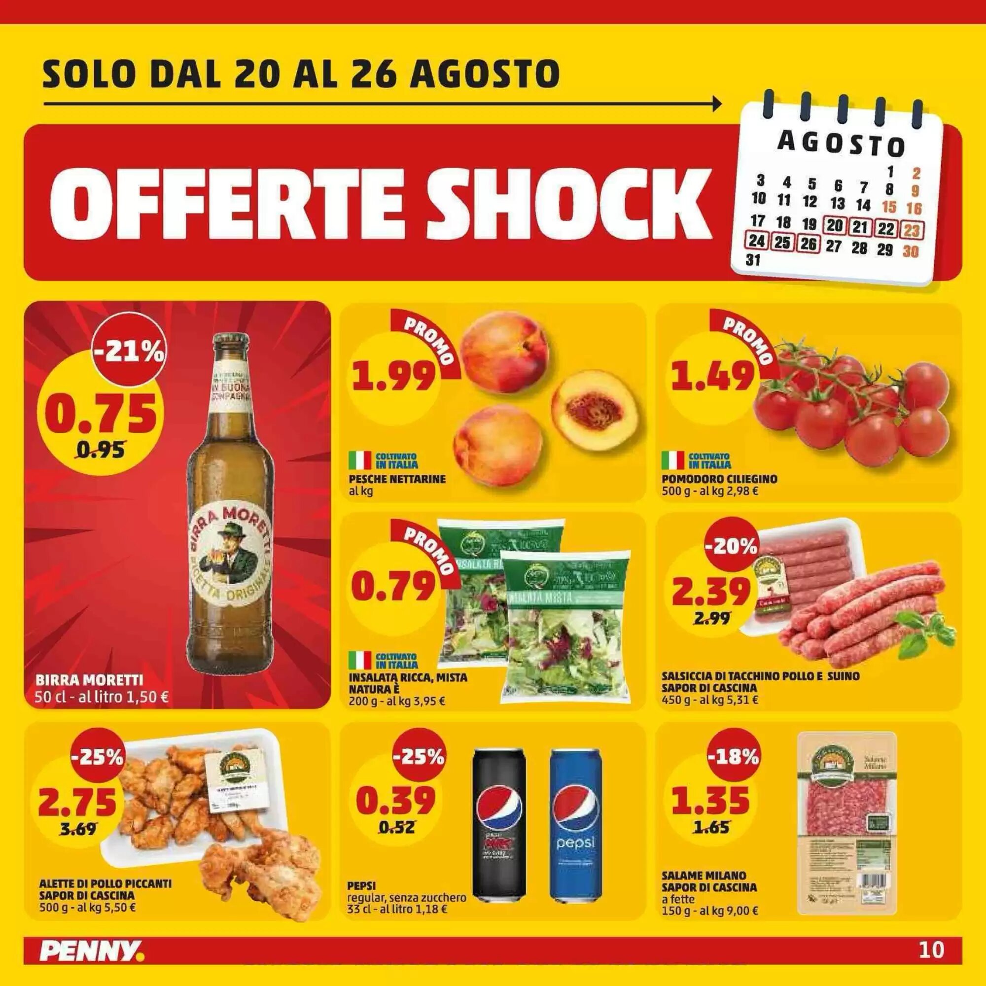 Volantino promozionale PENNY  valide dal 13/08/2026 - Pagina 10.