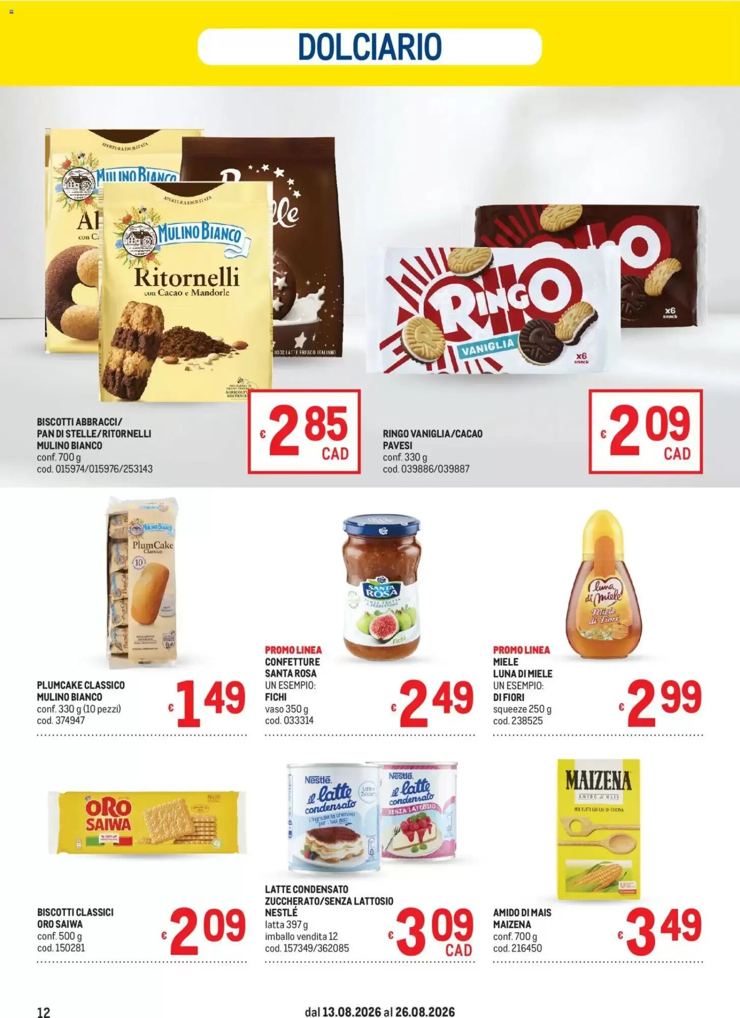 Volantino promozionale Metro  valide dal 13/08/2026 - Pagina 12.