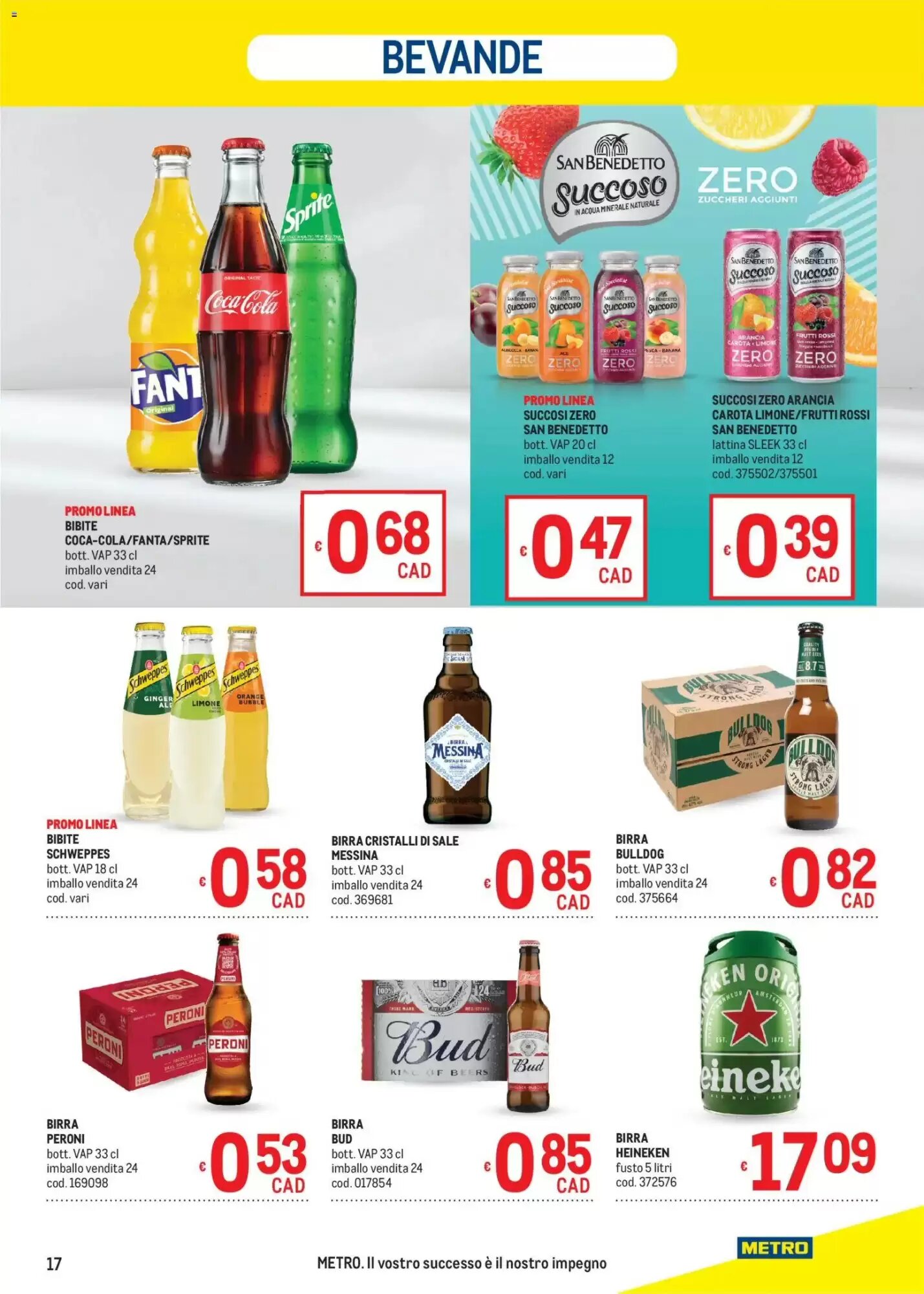 Volantino promozionale Metro  valide dal 13/08/2026 - Pagina 17.