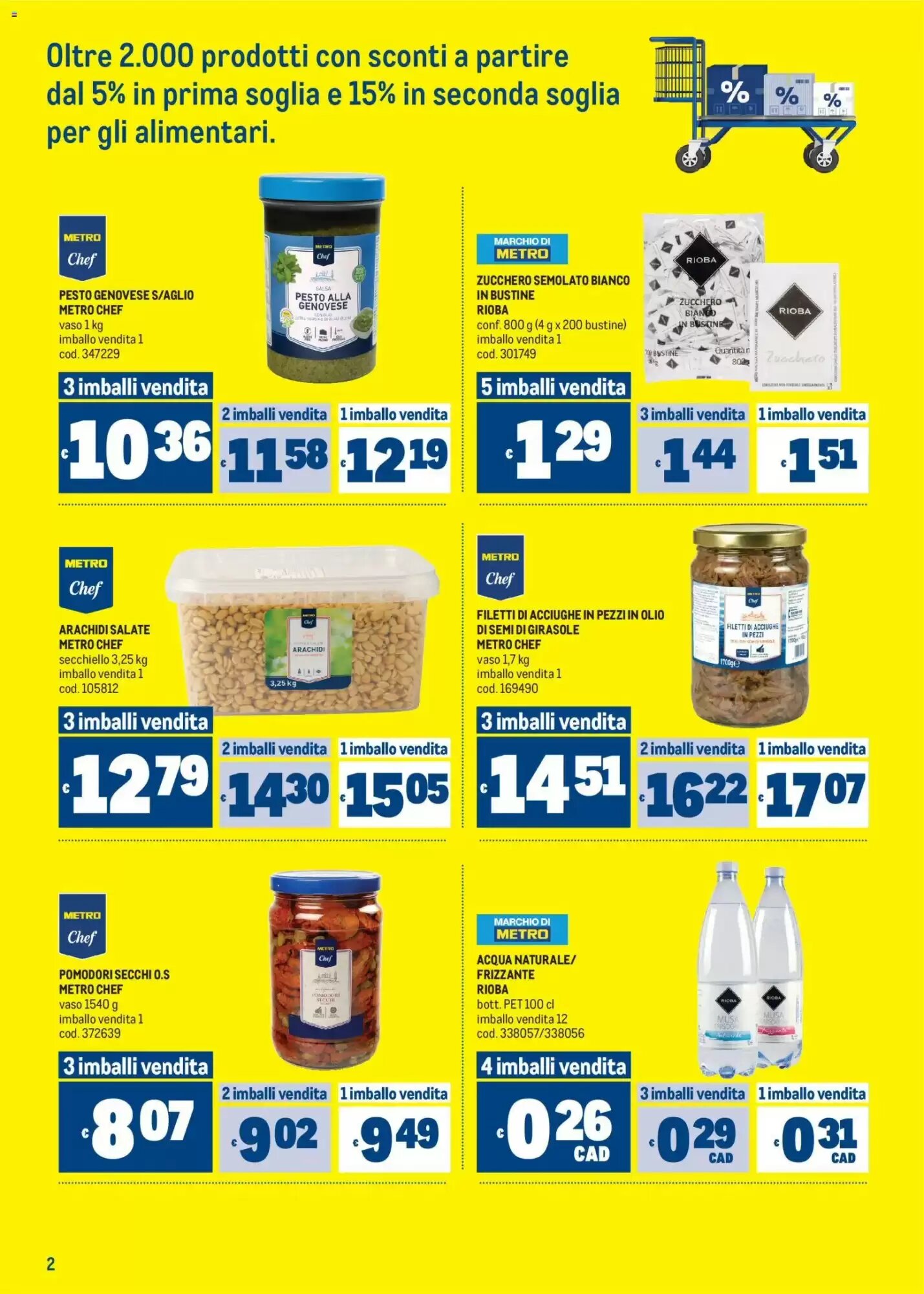 Volantino promozionale Metro  valide dal 13/08/2026 - Pagina 2.