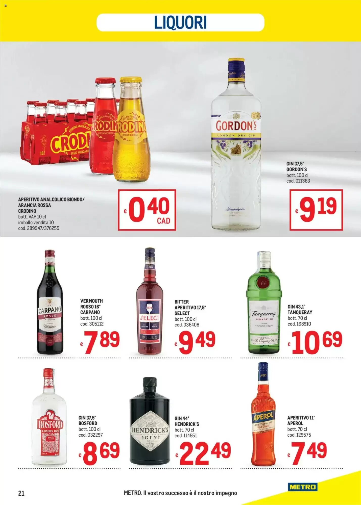 Volantino promozionale Metro  valide dal 13/08/2026 - Pagina 21.