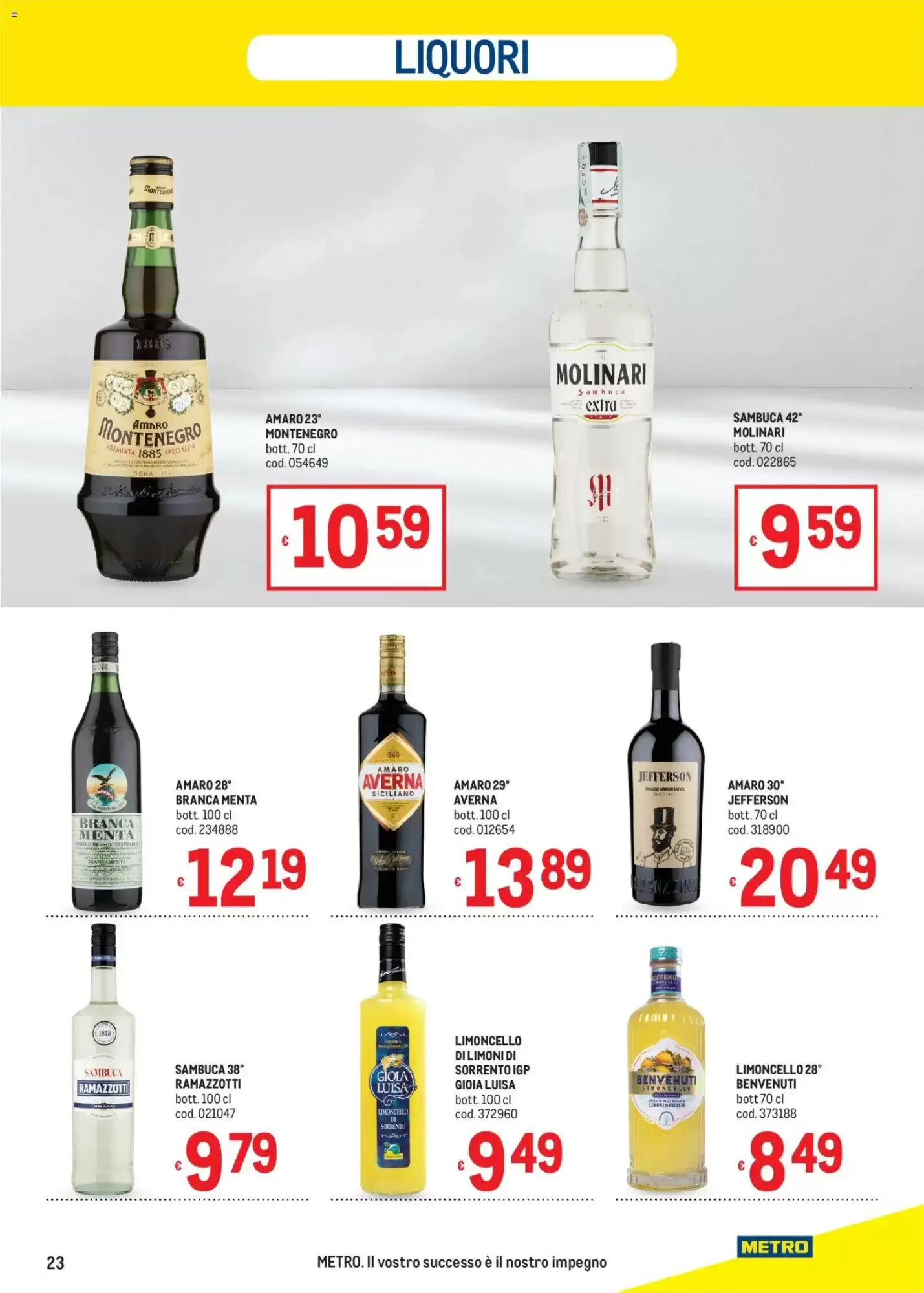 Volantino promozionale Metro  valide dal 13/08/2026 - Pagina 23.