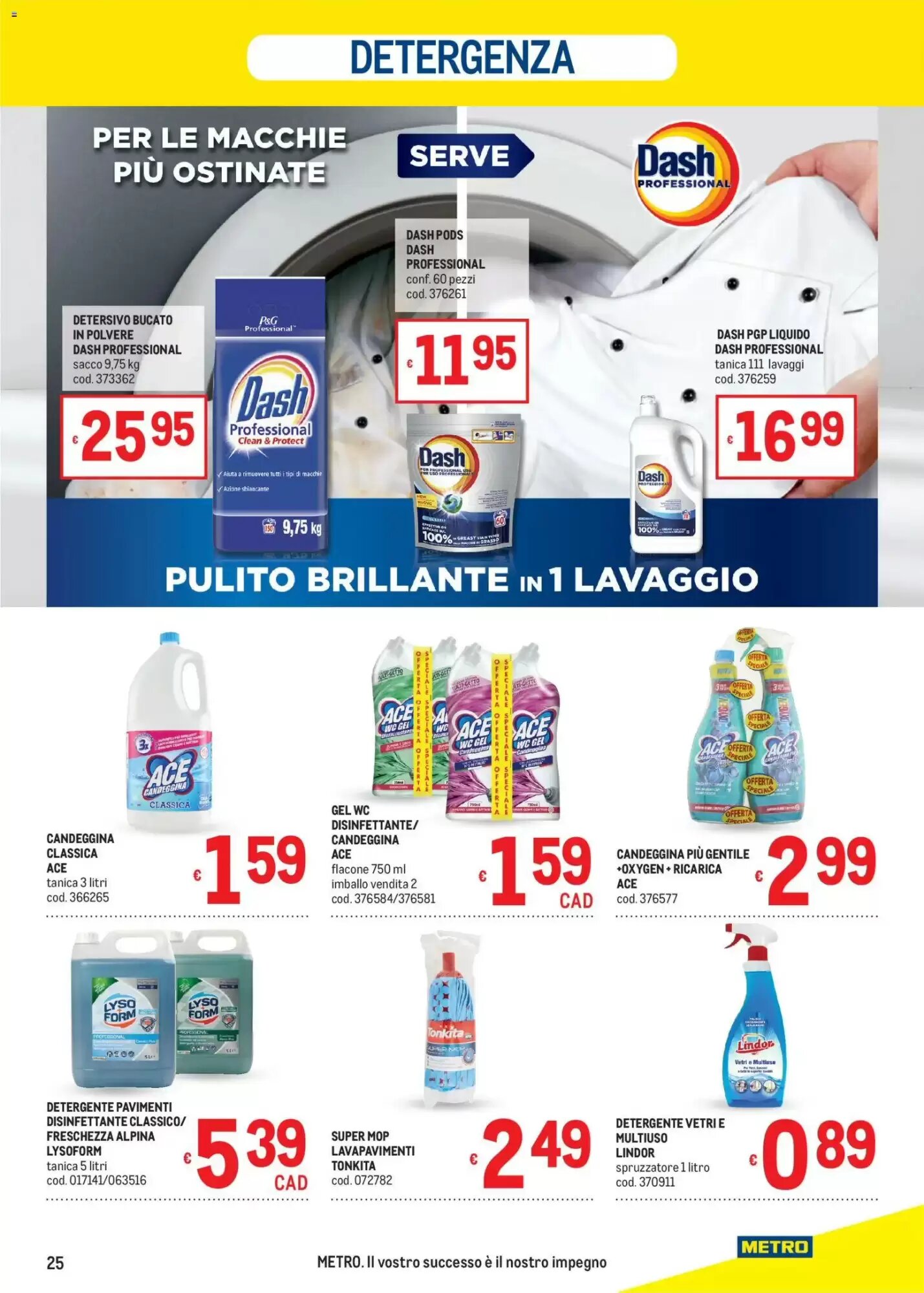 Volantino promozionale Metro  valide dal 13/08/2026 - Pagina 25.