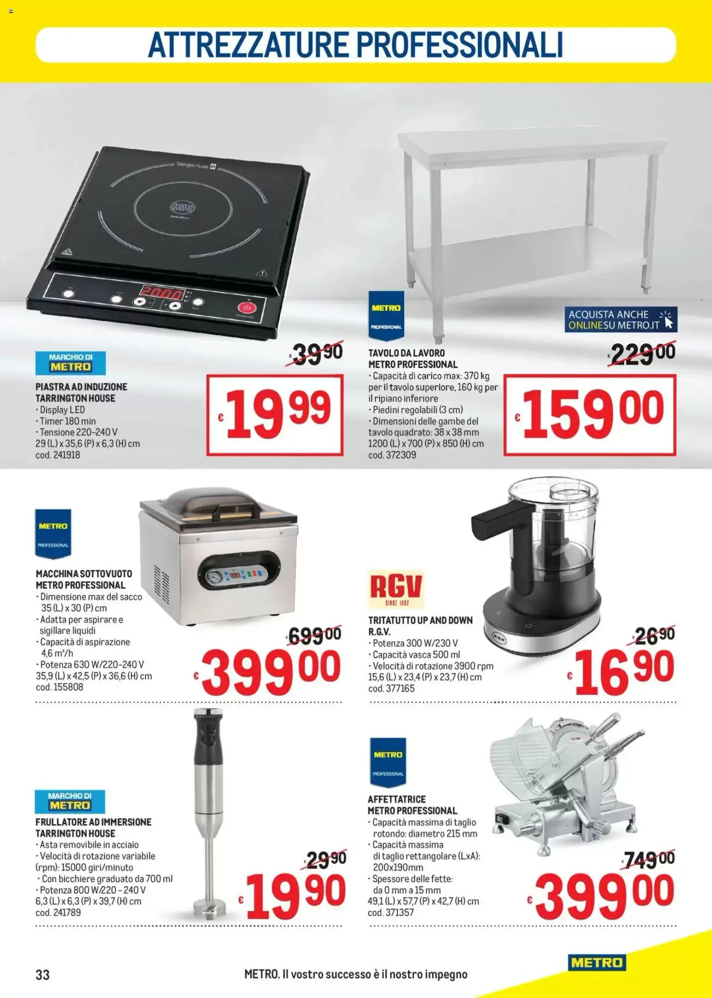 Volantino promozionale Metro  valide dal 13/08/2026 - Pagina 33.