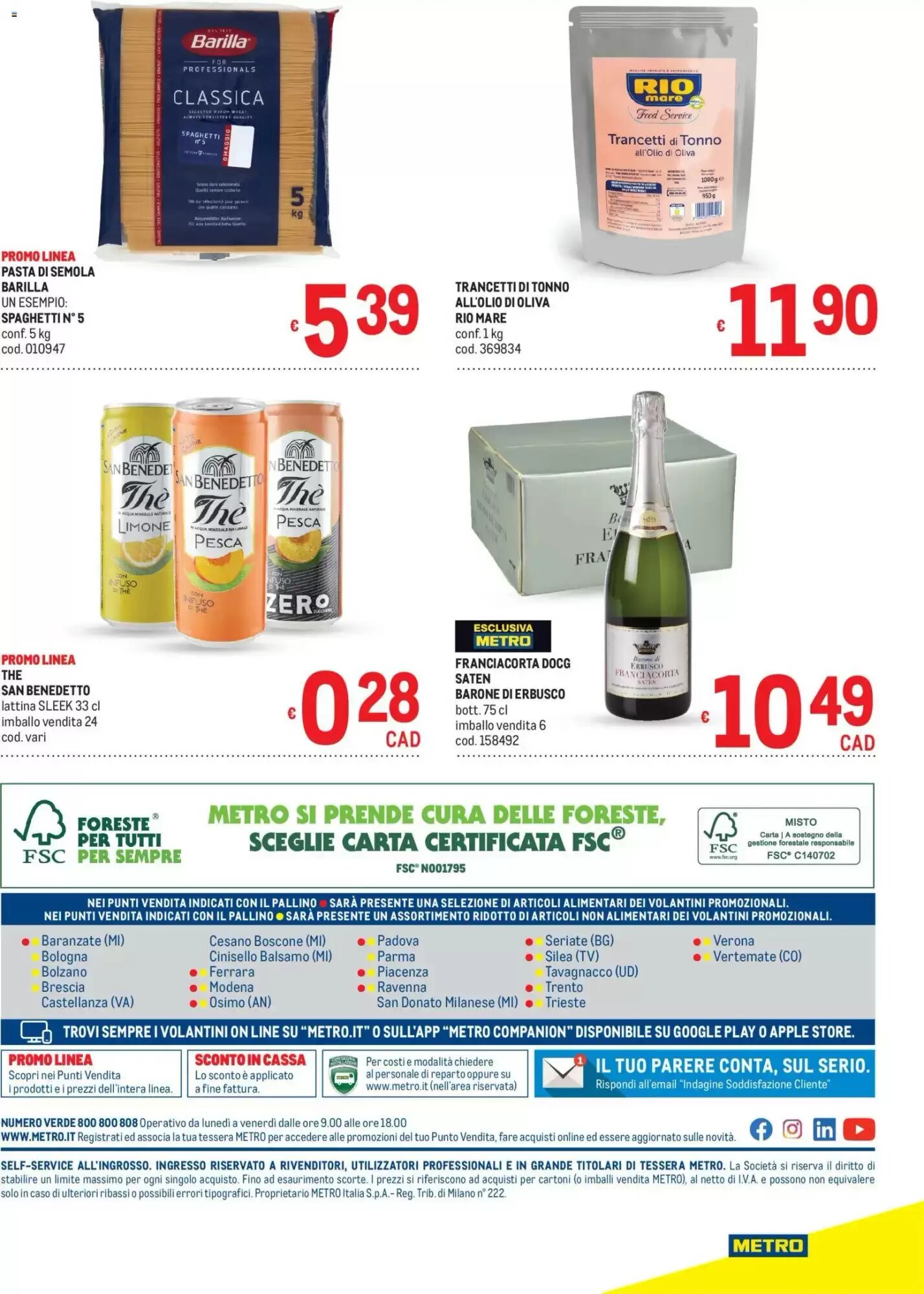 Volantino promozionale Metro  valide dal 13/08/2026 - Pagina 40.