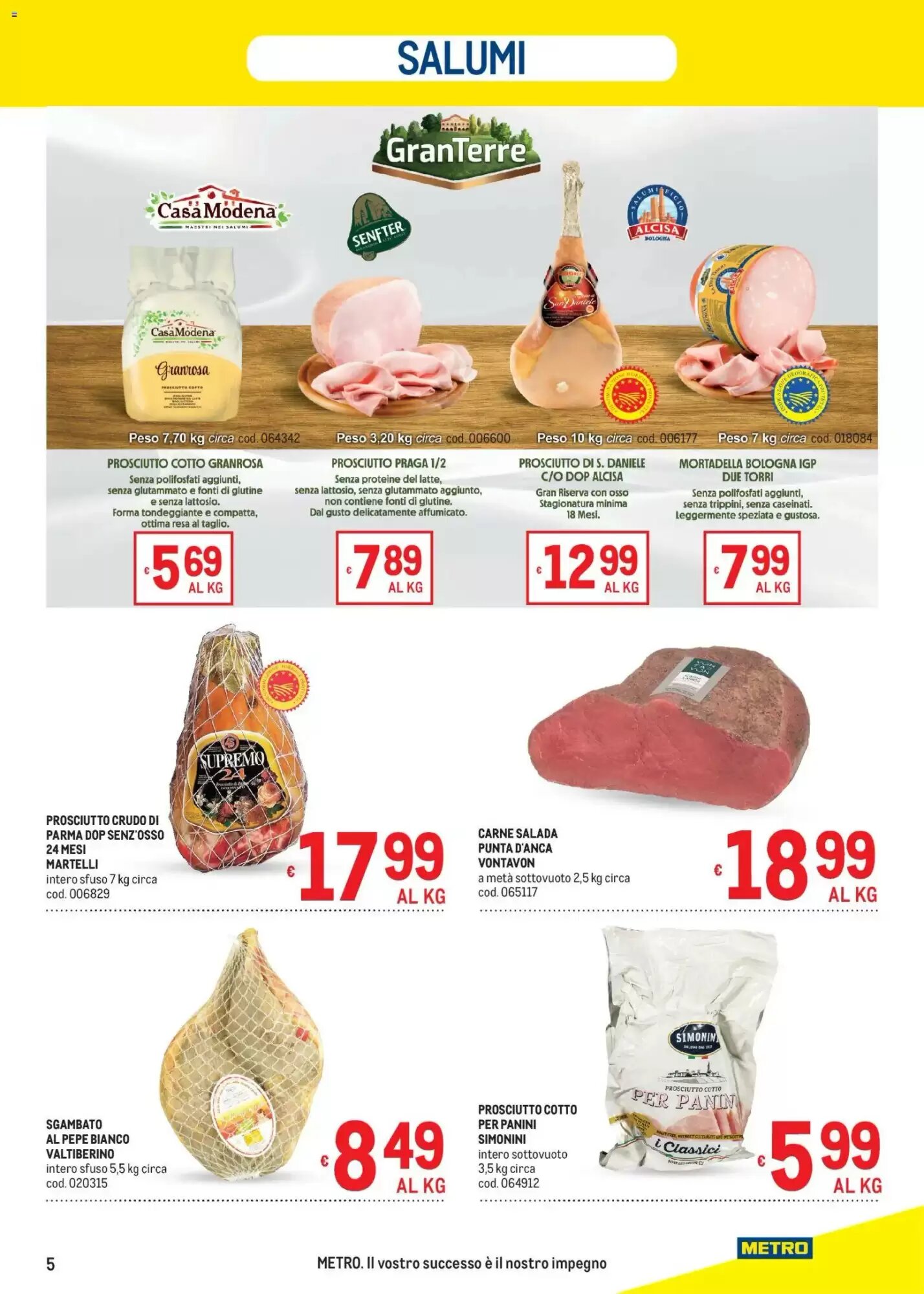 Volantino promozionale Metro  valide dal 13/08/2026 - Pagina 5.