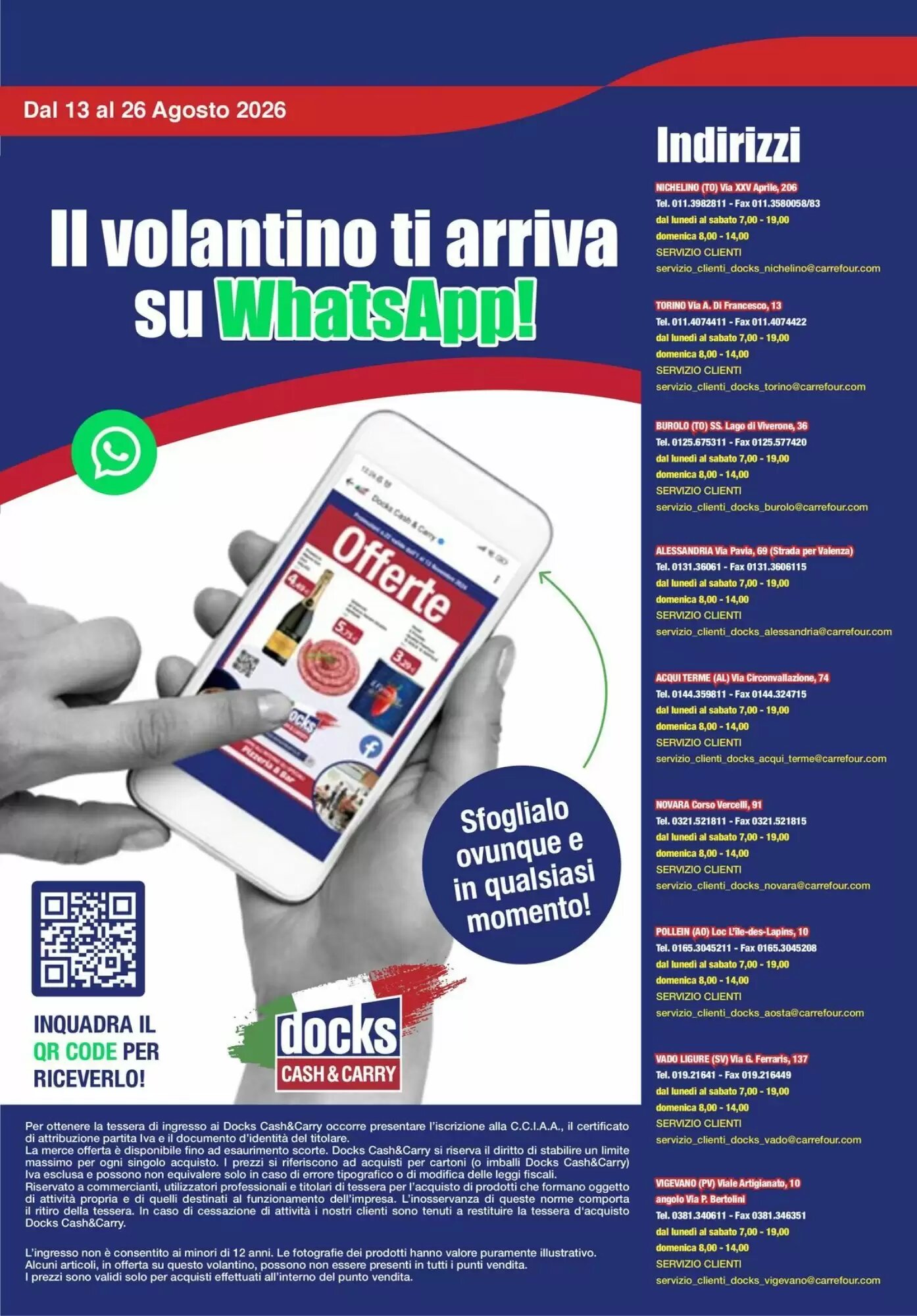 Volantino promozionale Docks Cash&Carry  valide dal 13/08/2026 - Pagina 37.