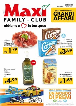 Volantino promozionale Maxi Family  valide dal 13/08/2026