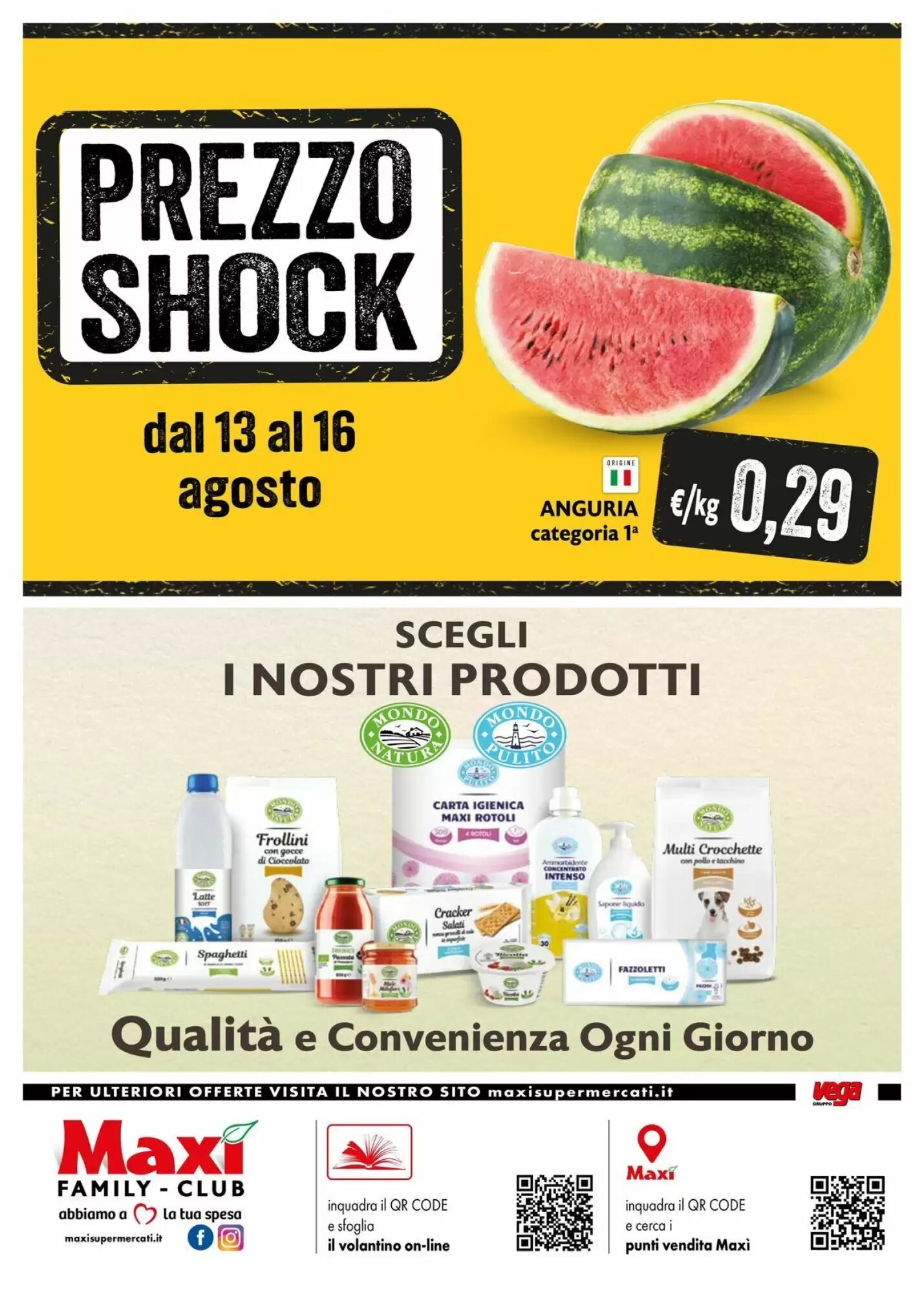 Volantino promozionale Maxi Family  valide dal 13/08/2026 - Pagina 8.