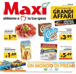 Volantino promozionale Maxi Supermercati  valide dal 13/08/2026