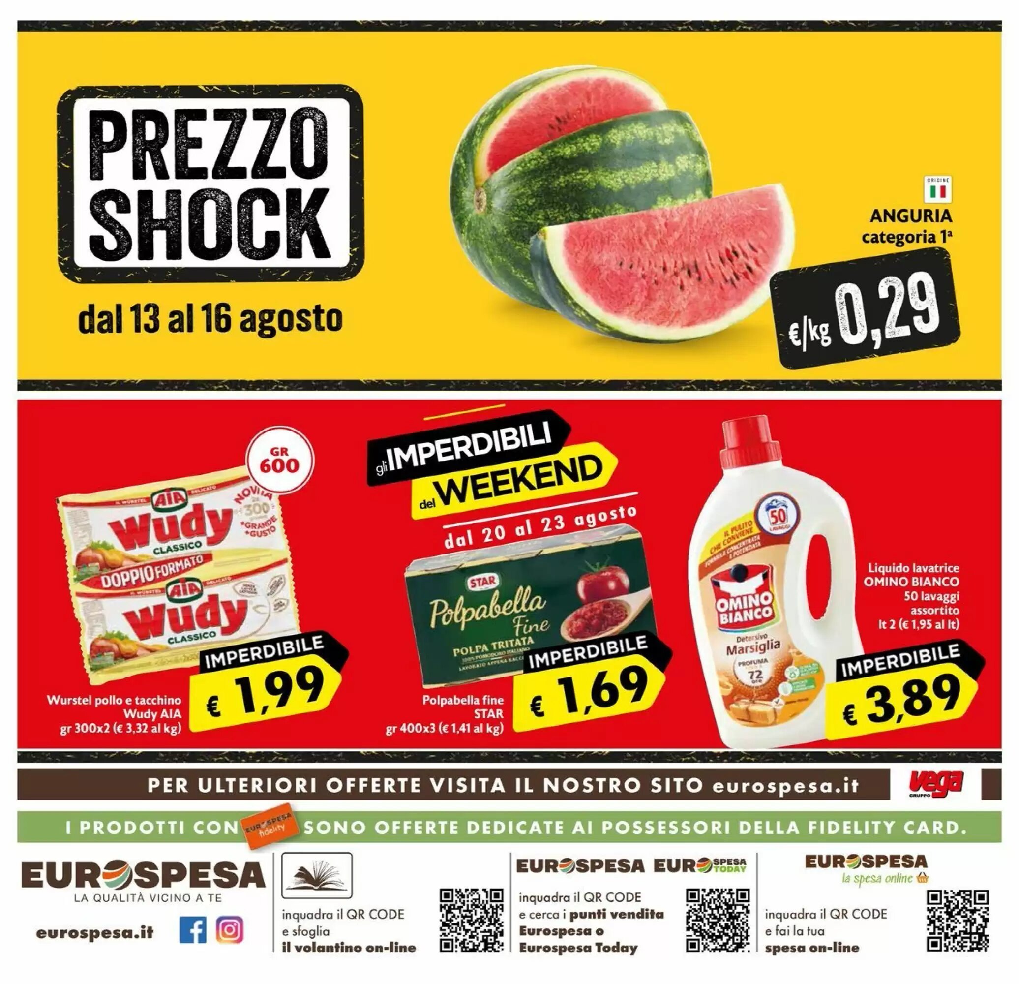 Volantino promozionale Eurospesa  valide dal 13/08/2026 - Pagina 12.