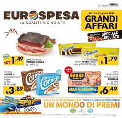 Volantino promozionale Eurospesa  valide dal 13/08/2026