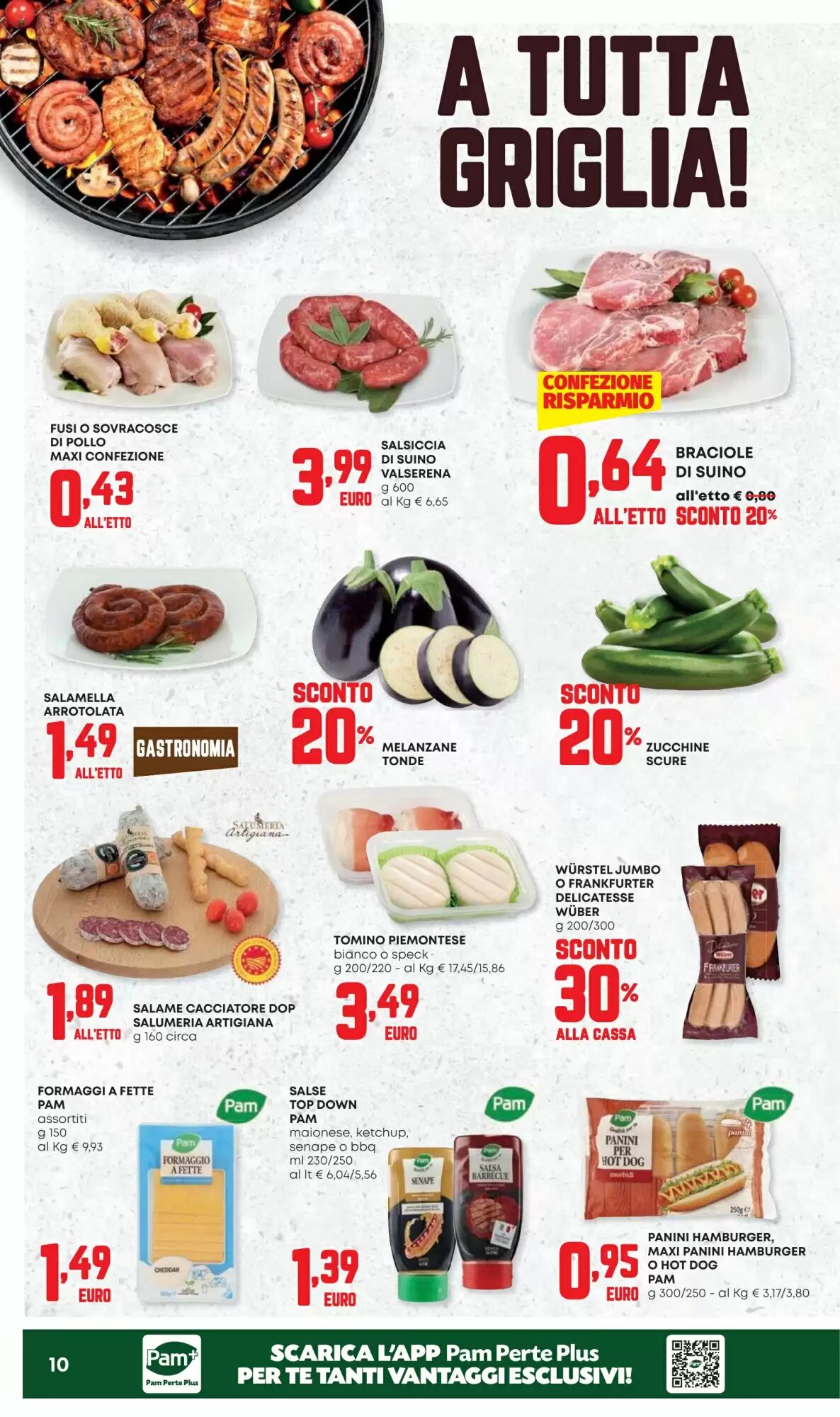 Volantino promozionale Pam  valide dal 13/08/2026 - Pagina 10.