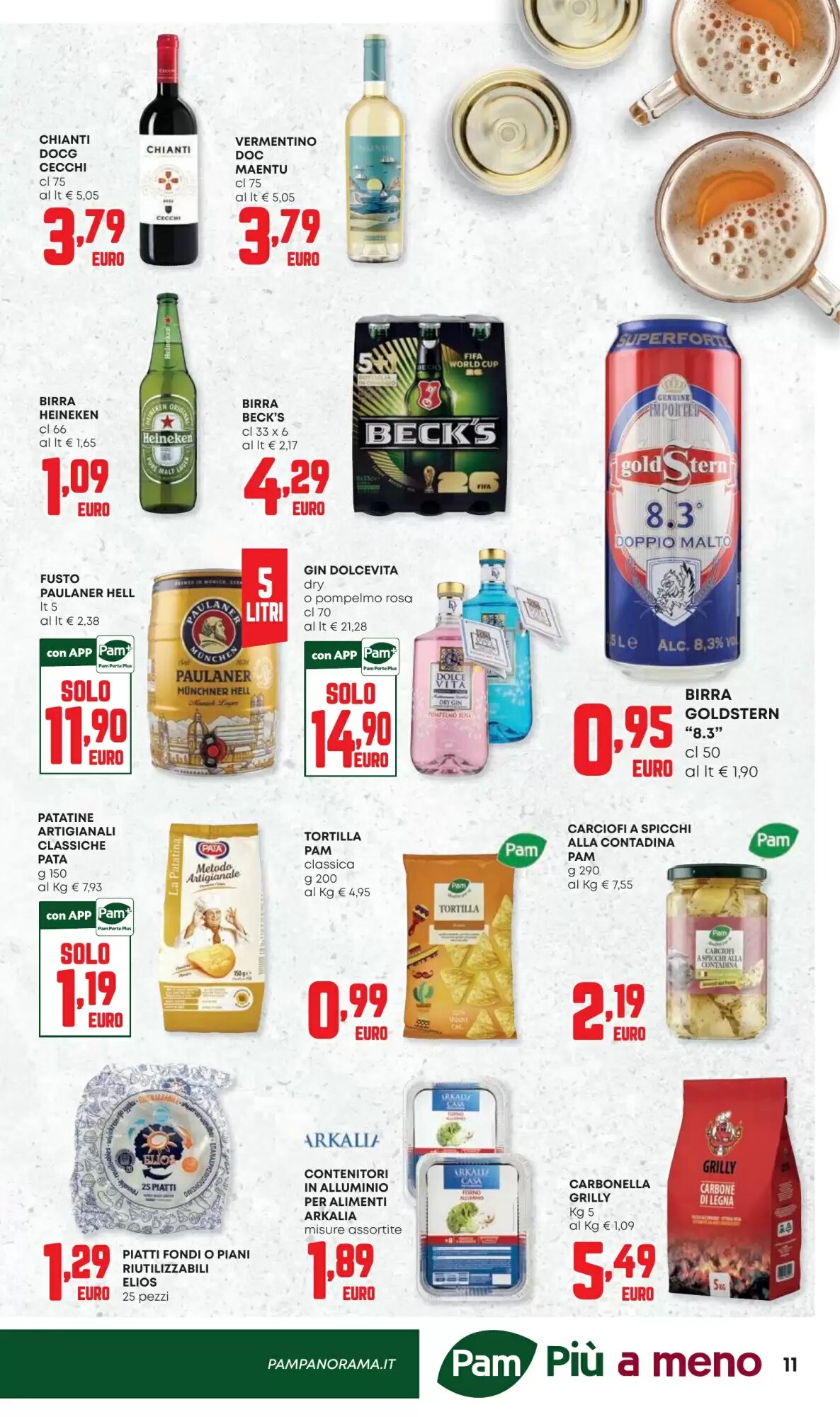 Volantino promozionale Pam  valide dal 13/08/2026 - Pagina 11.