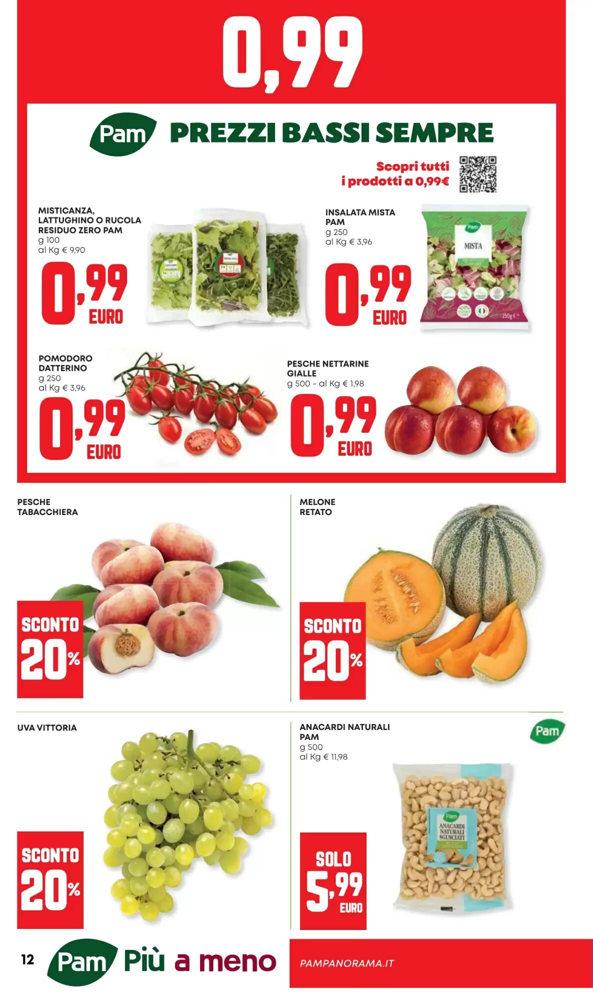 Volantino promozionale Pam  valide dal 13/08/2026 - Pagina 12.