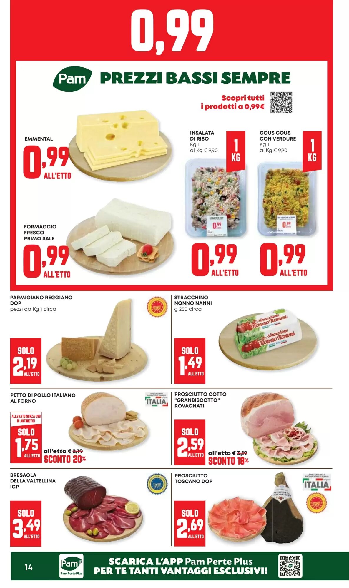 Volantino promozionale Pam  valide dal 13/08/2026 - Pagina 14.