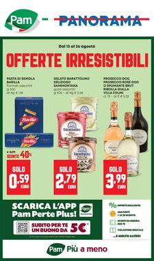 Volantino promozionale Pam  valide dal 13/08/2026