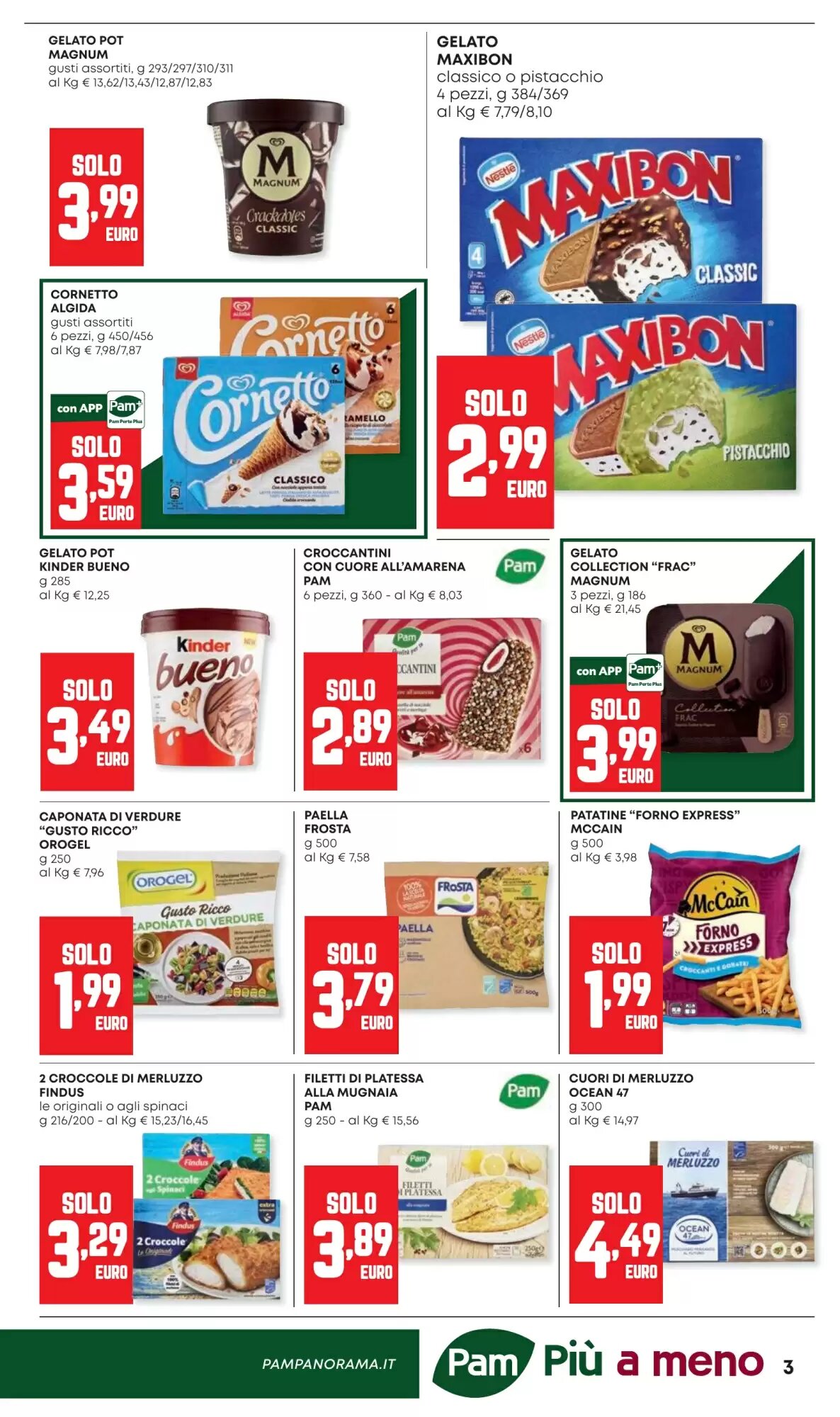Volantino promozionale Pam  valide dal 13/08/2026 - Pagina 3.