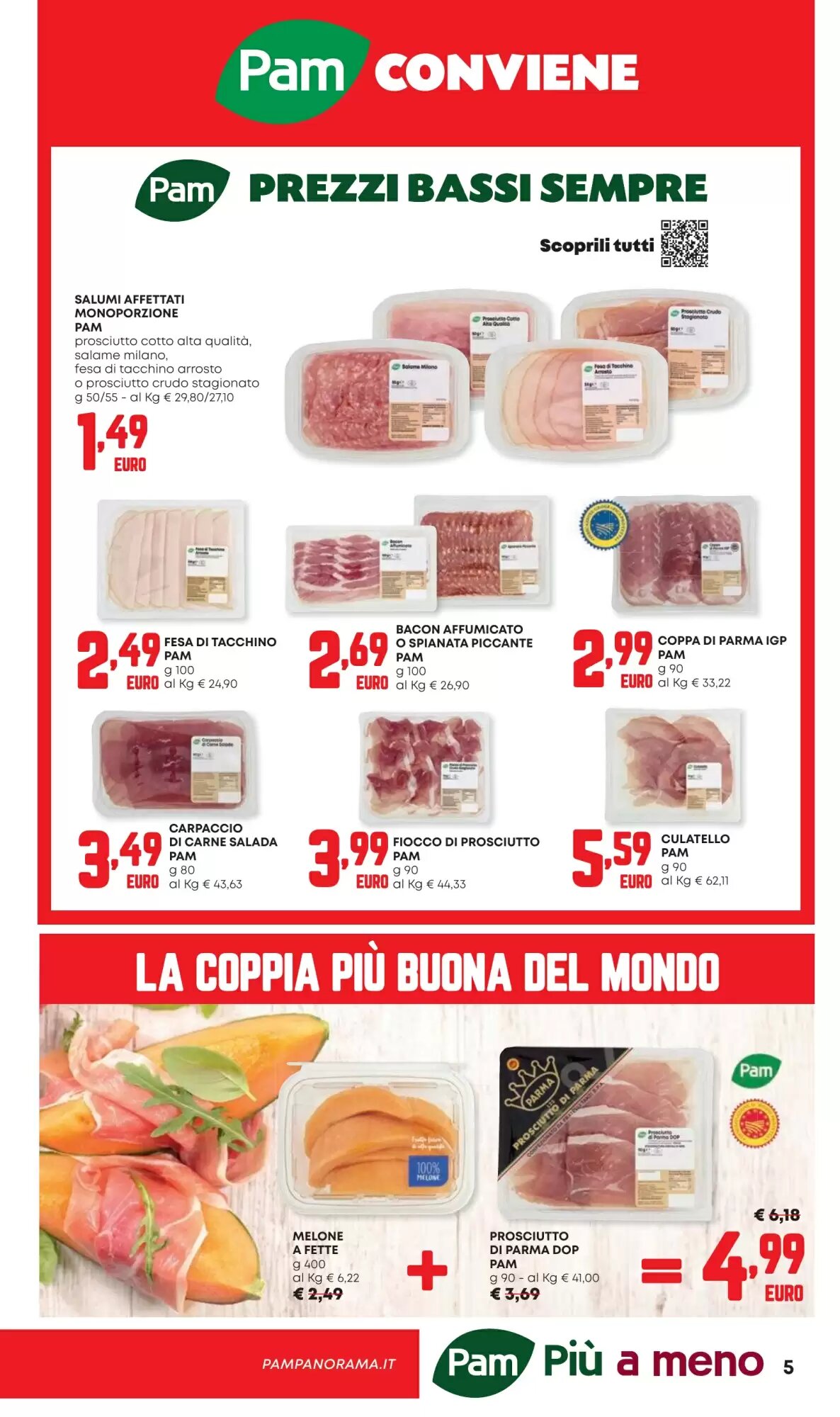 Volantino promozionale Pam  valide dal 13/08/2026 - Pagina 5.