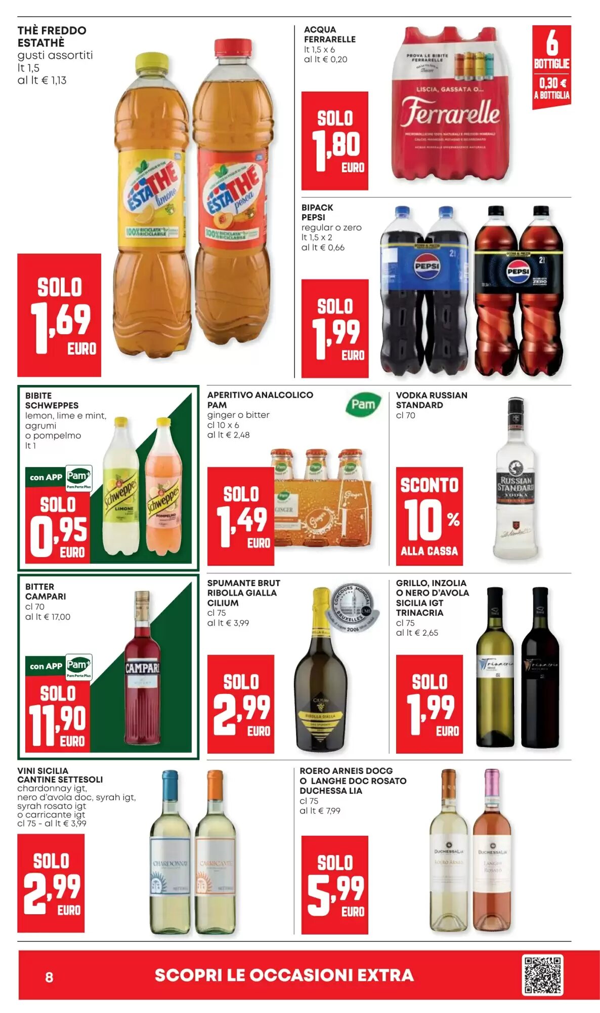 Volantino promozionale Pam  valide dal 13/08/2026 - Pagina 8.