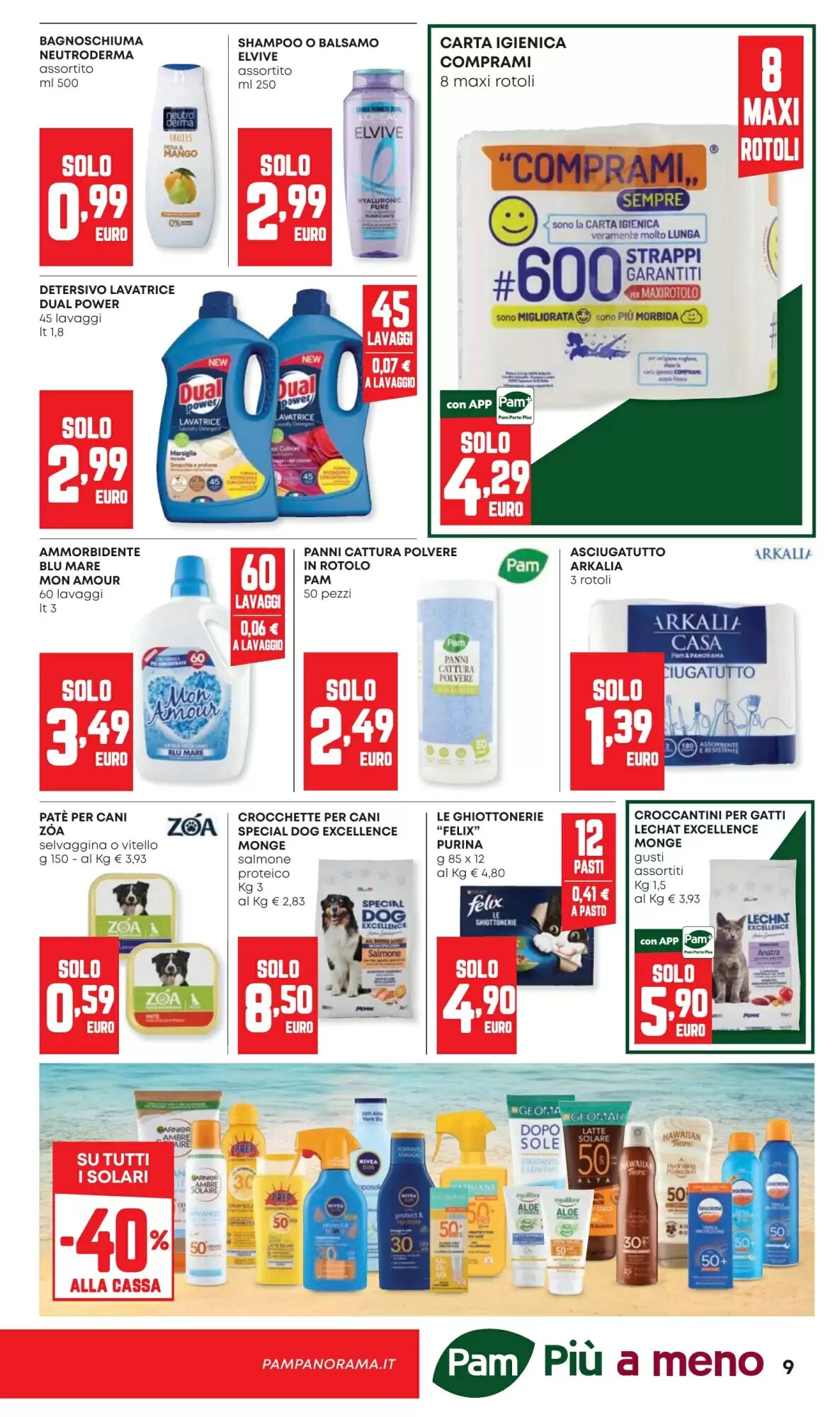 Volantino promozionale Pam  valide dal 13/08/2026 - Pagina 9.
