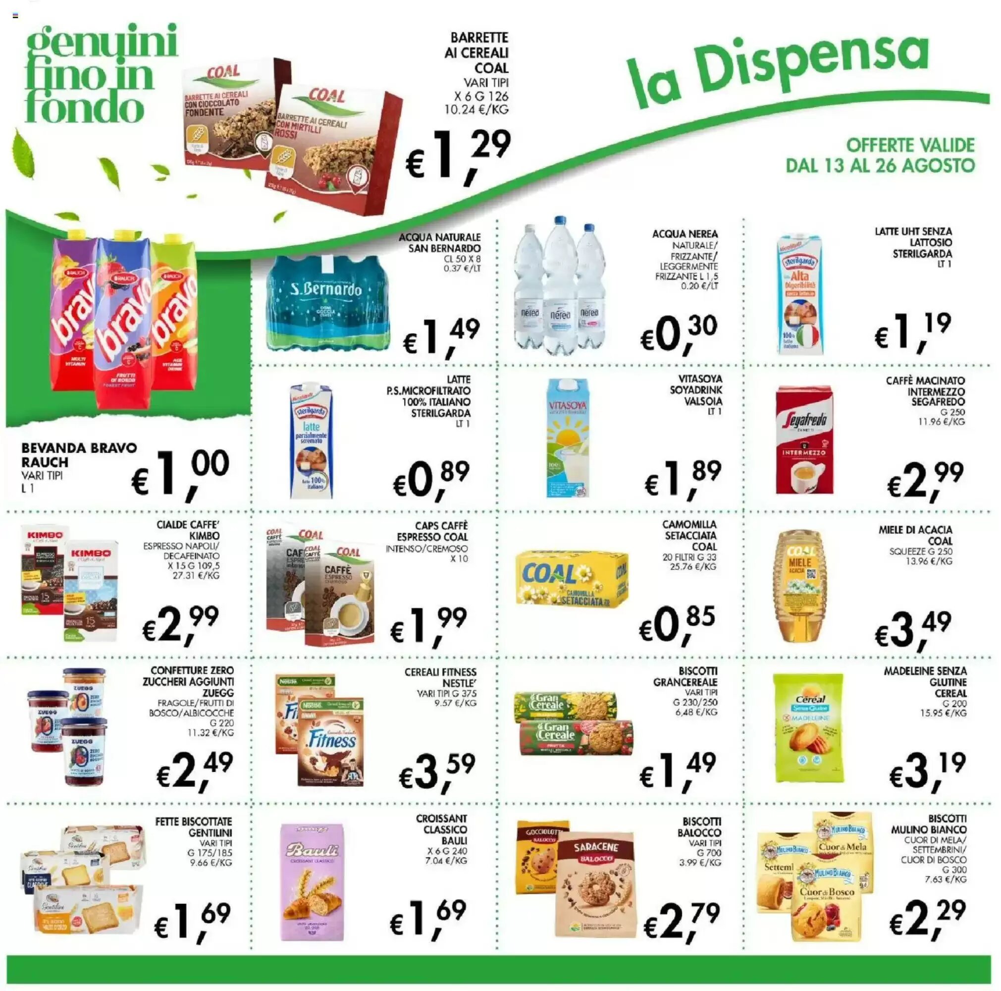 Volantino promozionale Coal  valide dal 13/08/2026 - Pagina 14.
