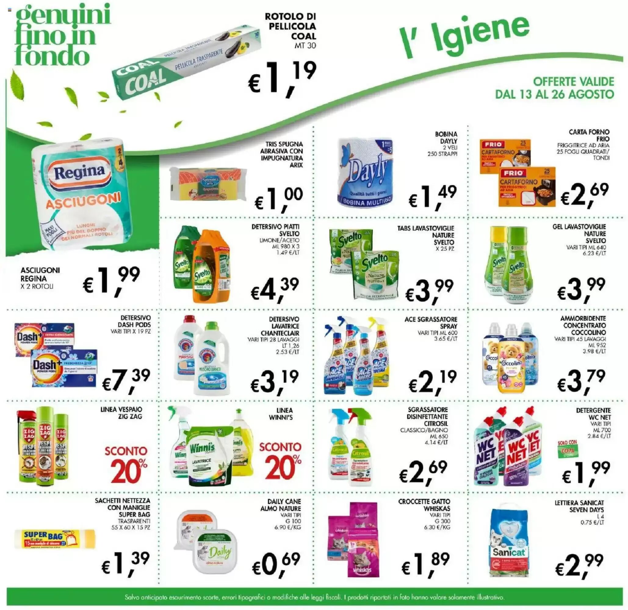 Volantino promozionale Coal  valide dal 13/08/2026 - Pagina 21.