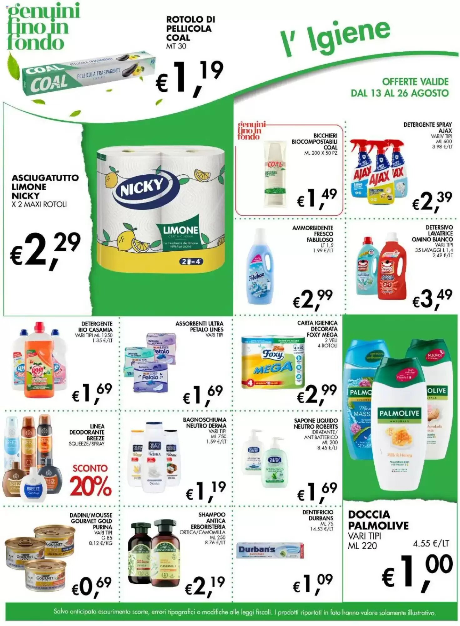 Volantino promozionale Coal  valide dal 13/08/2026 - Pagina 13.