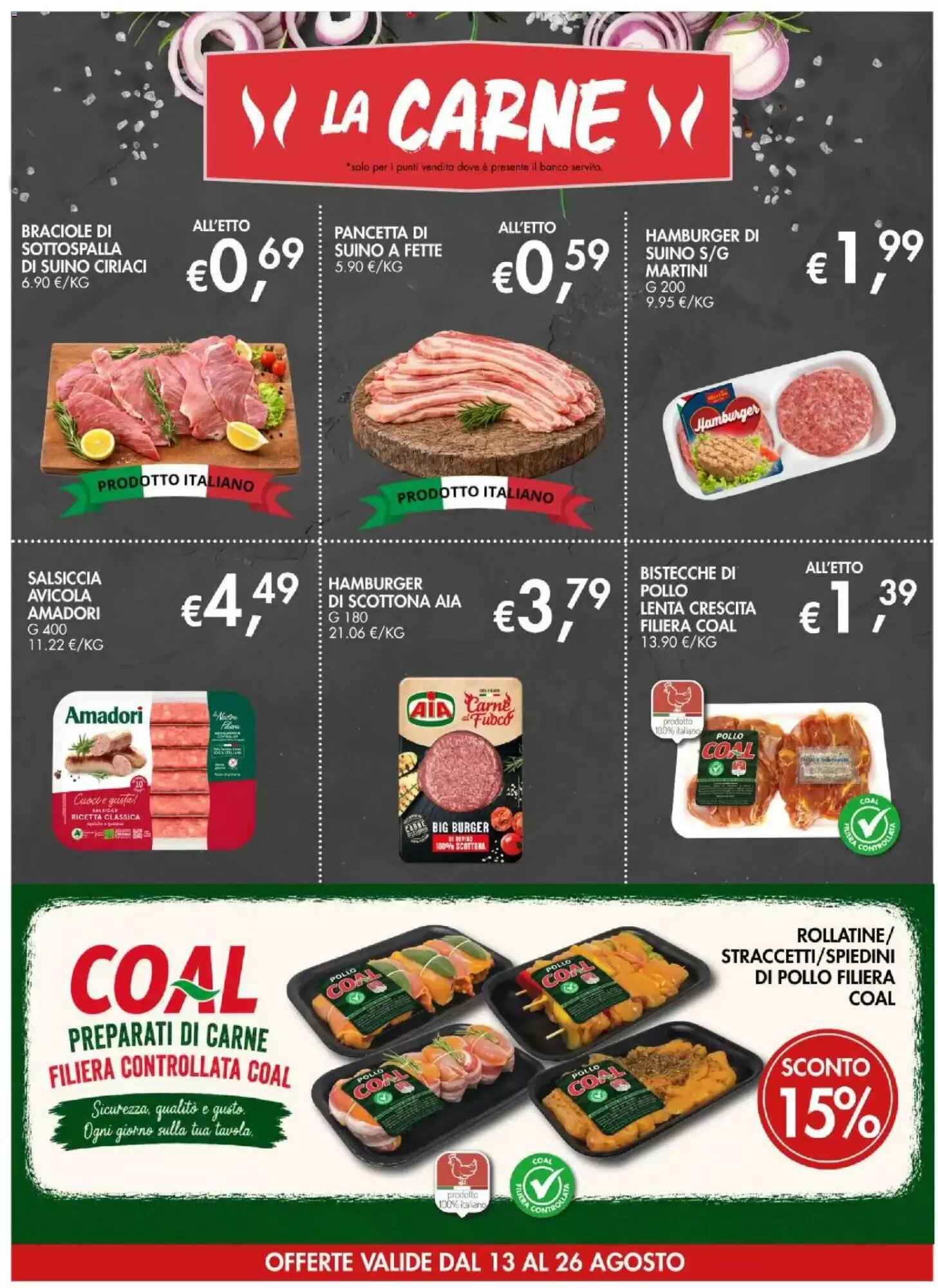 Volantino promozionale Coal  valide dal 13/08/2026 - Pagina 4.