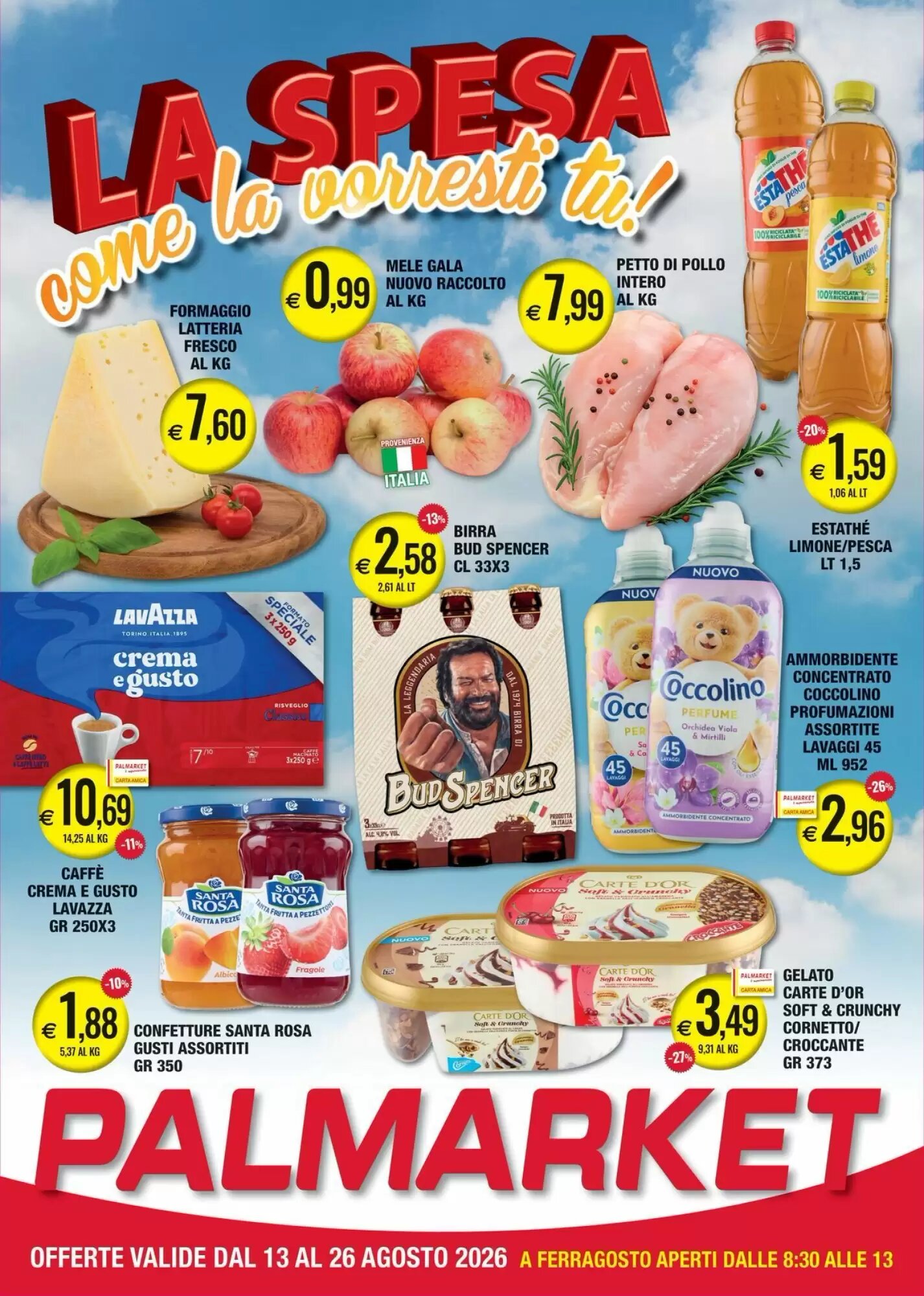 Volantino promozionale Palmarket  valide dal 13/08/2026 - Pagina 2.