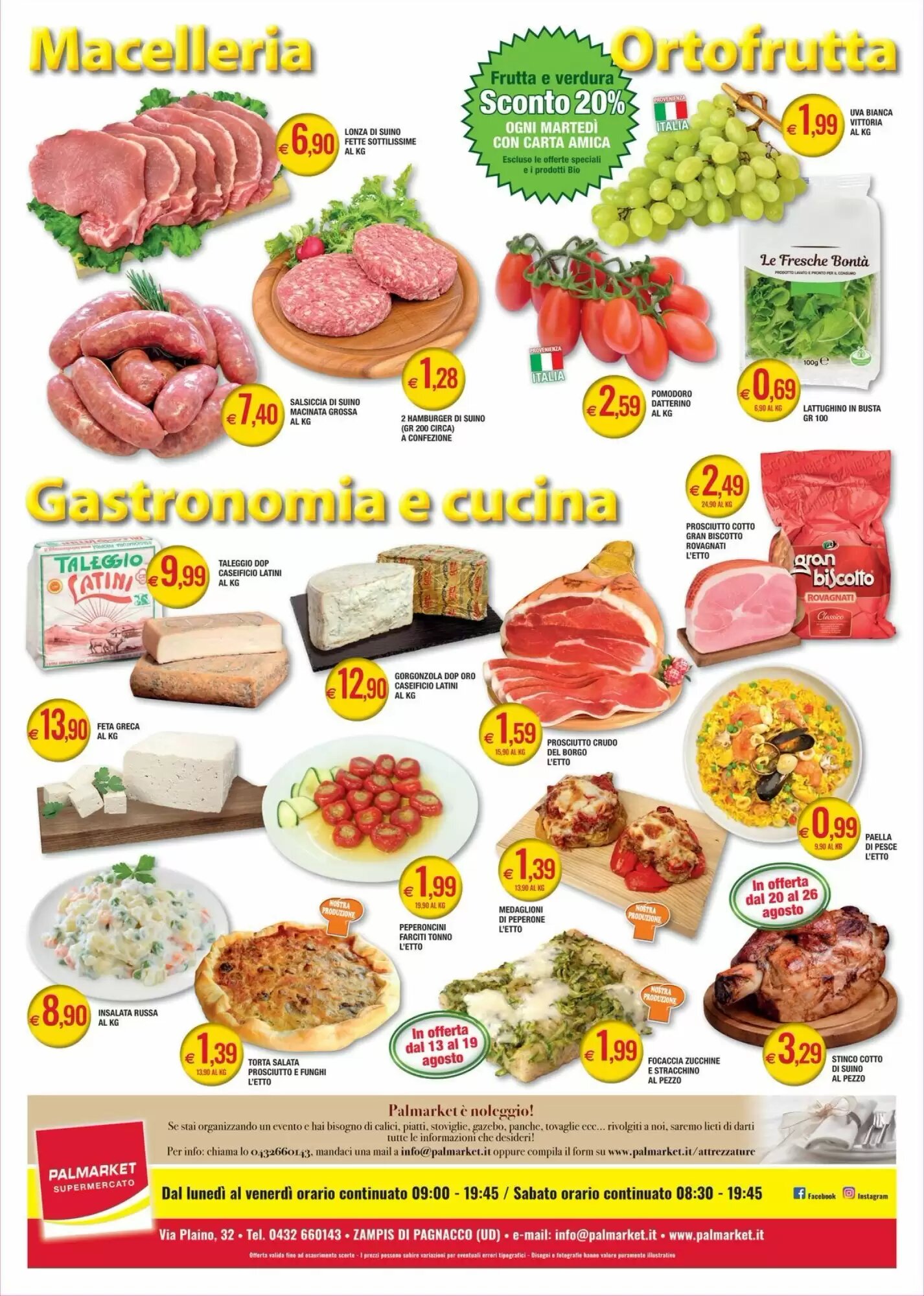 Volantino promozionale Palmarket  valide dal 13/08/2026 - Pagina 5.