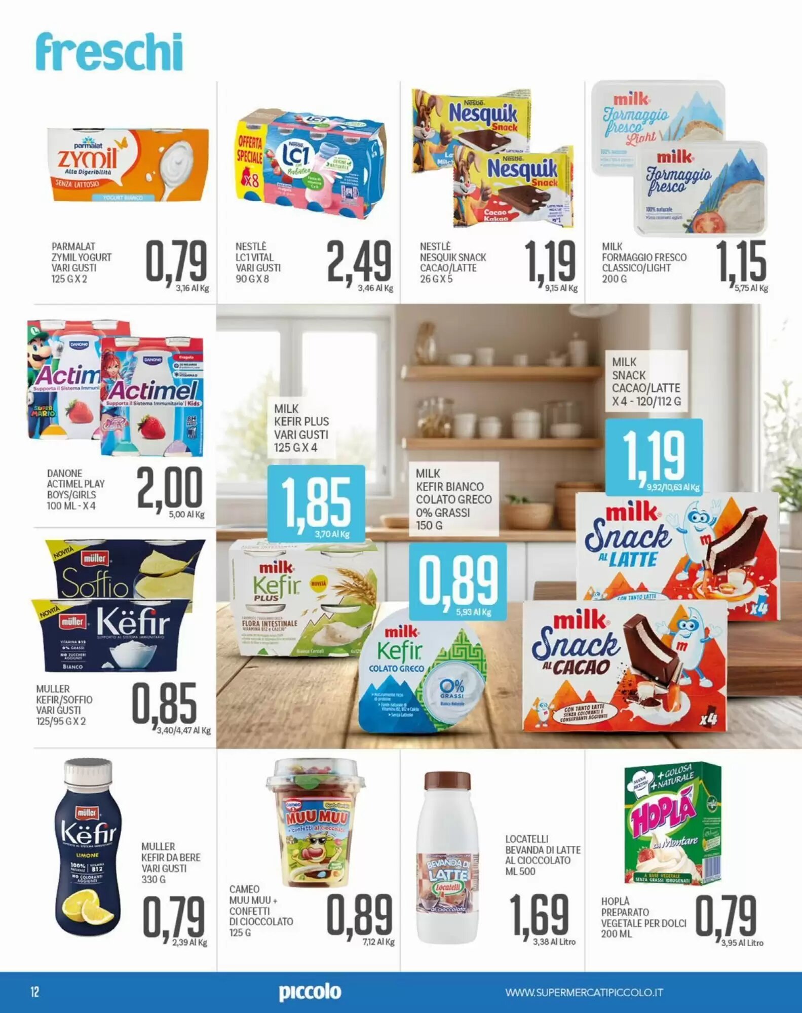 Volantino promozionale Supermercati Piccolo  valide dal 13/08/2026 - Pagina 12.