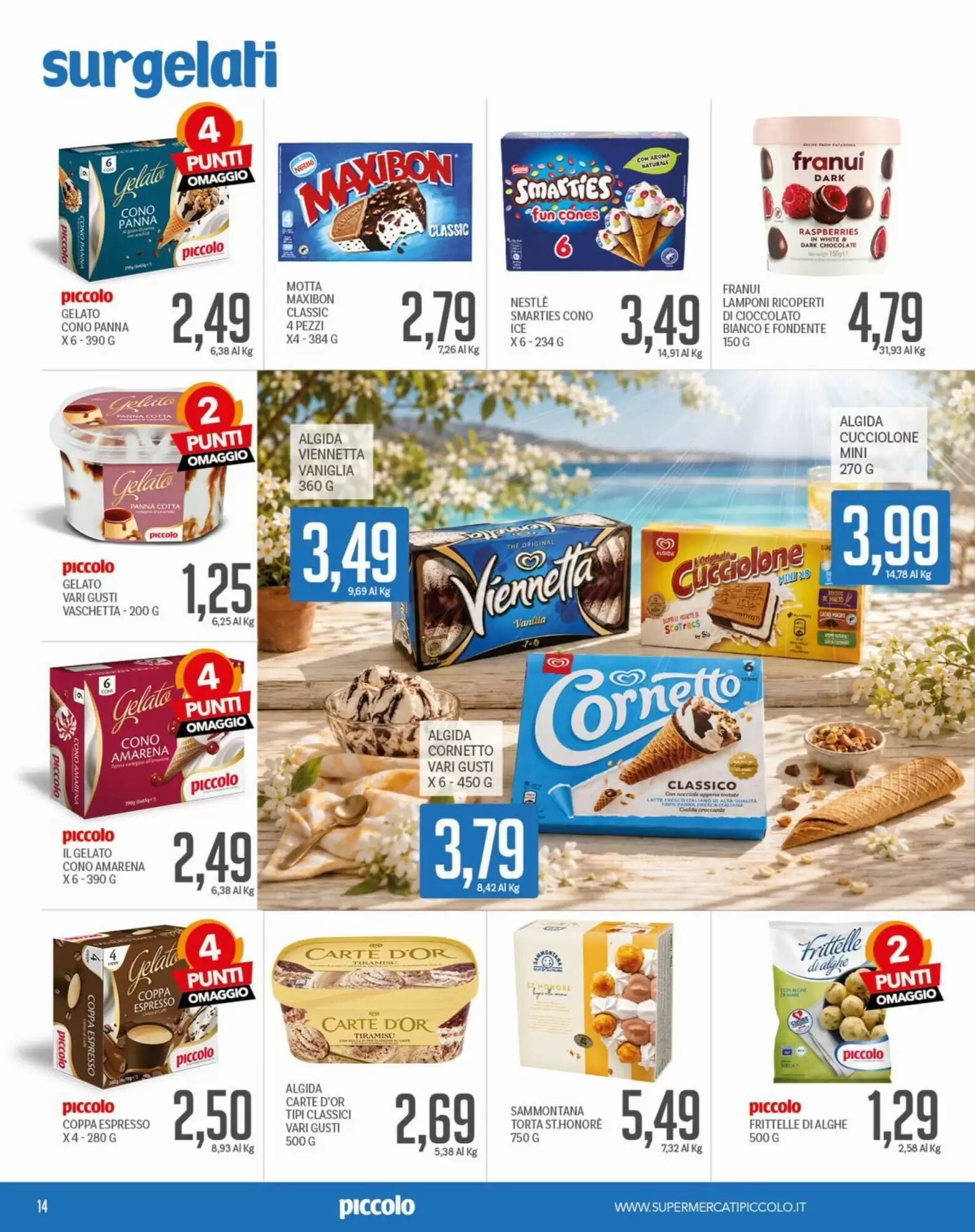 Volantino promozionale Supermercati Piccolo  valide dal 13/08/2026 - Pagina 14.