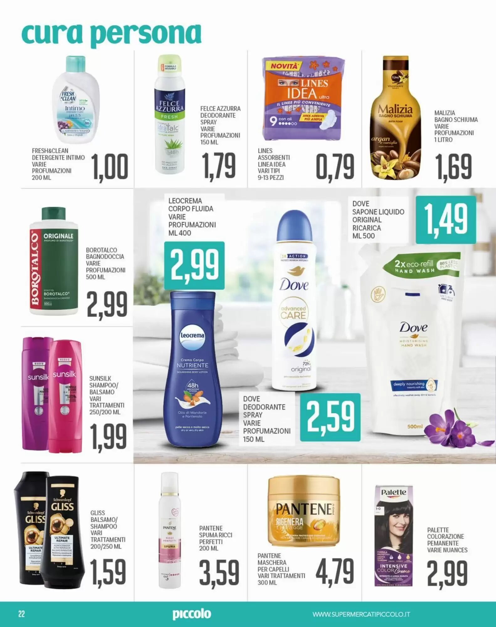 Volantino promozionale Supermercati Piccolo  valide dal 13/08/2026 - Pagina 22.