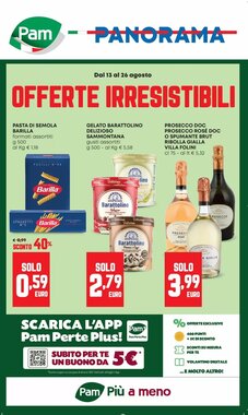 Volantino promozionale Panorama  valide dal 13/08/2026