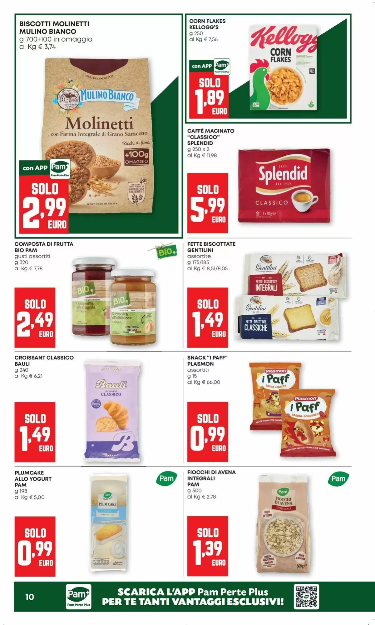 Volantino promozionale Pam  valide dal 13/08/2026 - Pagina 10.