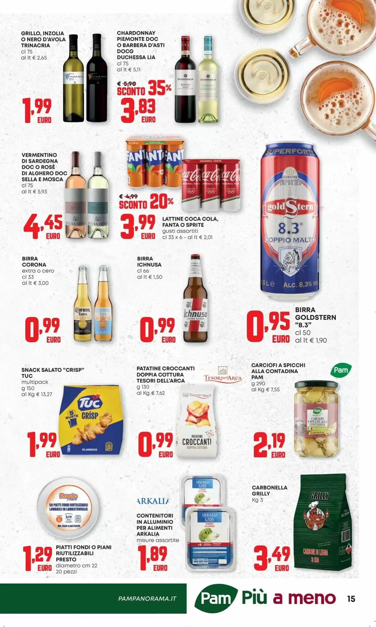Volantino promozionale Pam  valide dal 13/08/2026 - Pagina 15.