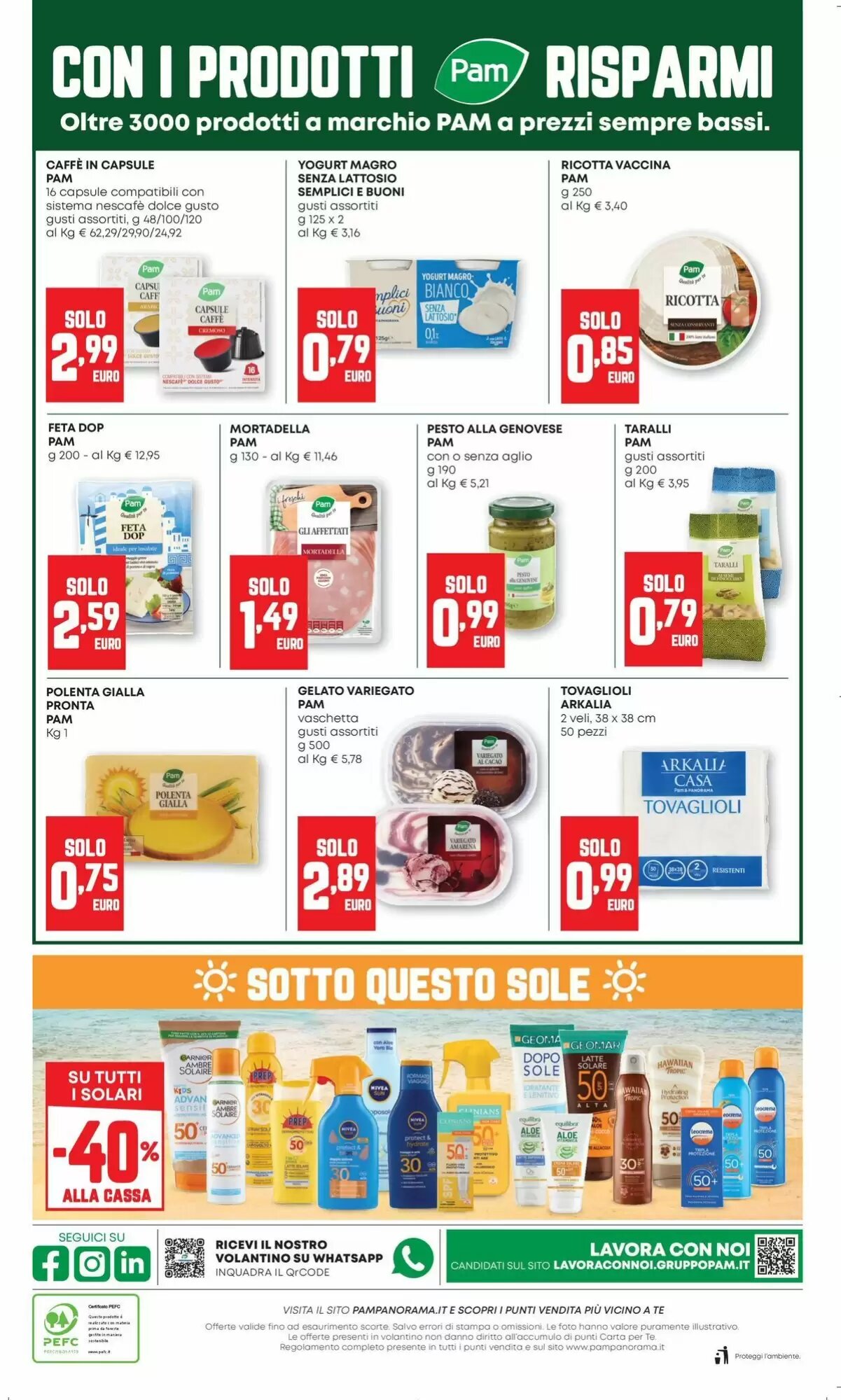 Volantino promozionale Pam  valide dal 13/08/2026 - Pagina 16.