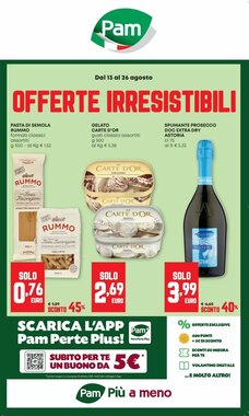 Volantino promozionale Pam  valide dal 13/08/2026
