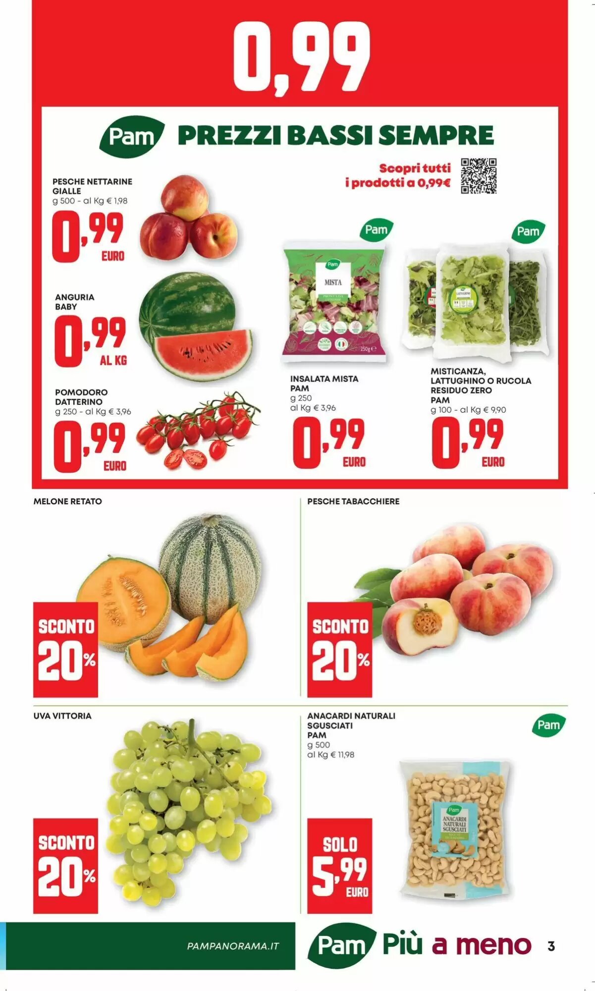 Volantino promozionale Pam  valide dal 13/08/2026 - Pagina 3.